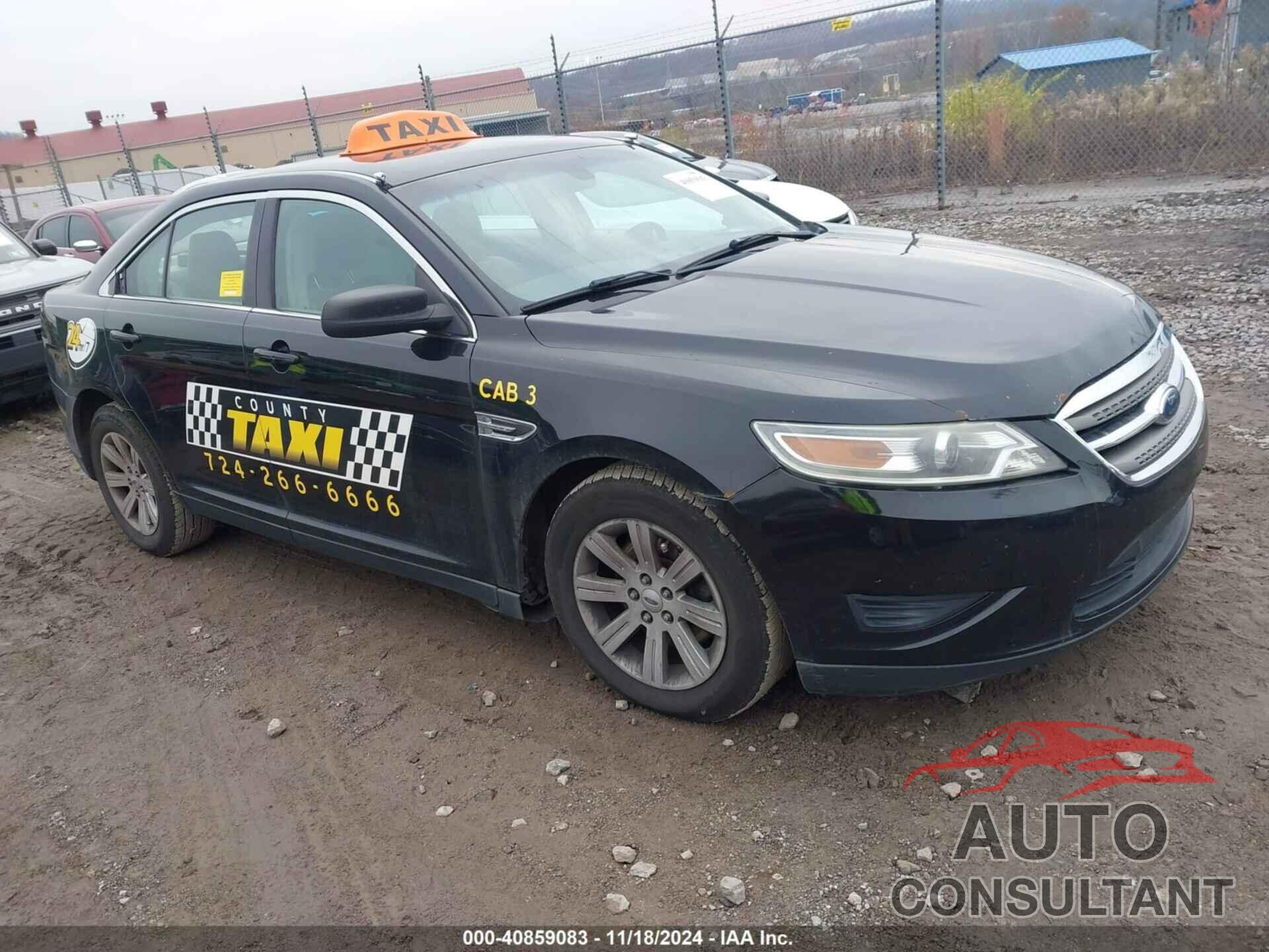 FORD TAURUS 2012 - 1FAHP2DW6CG118774