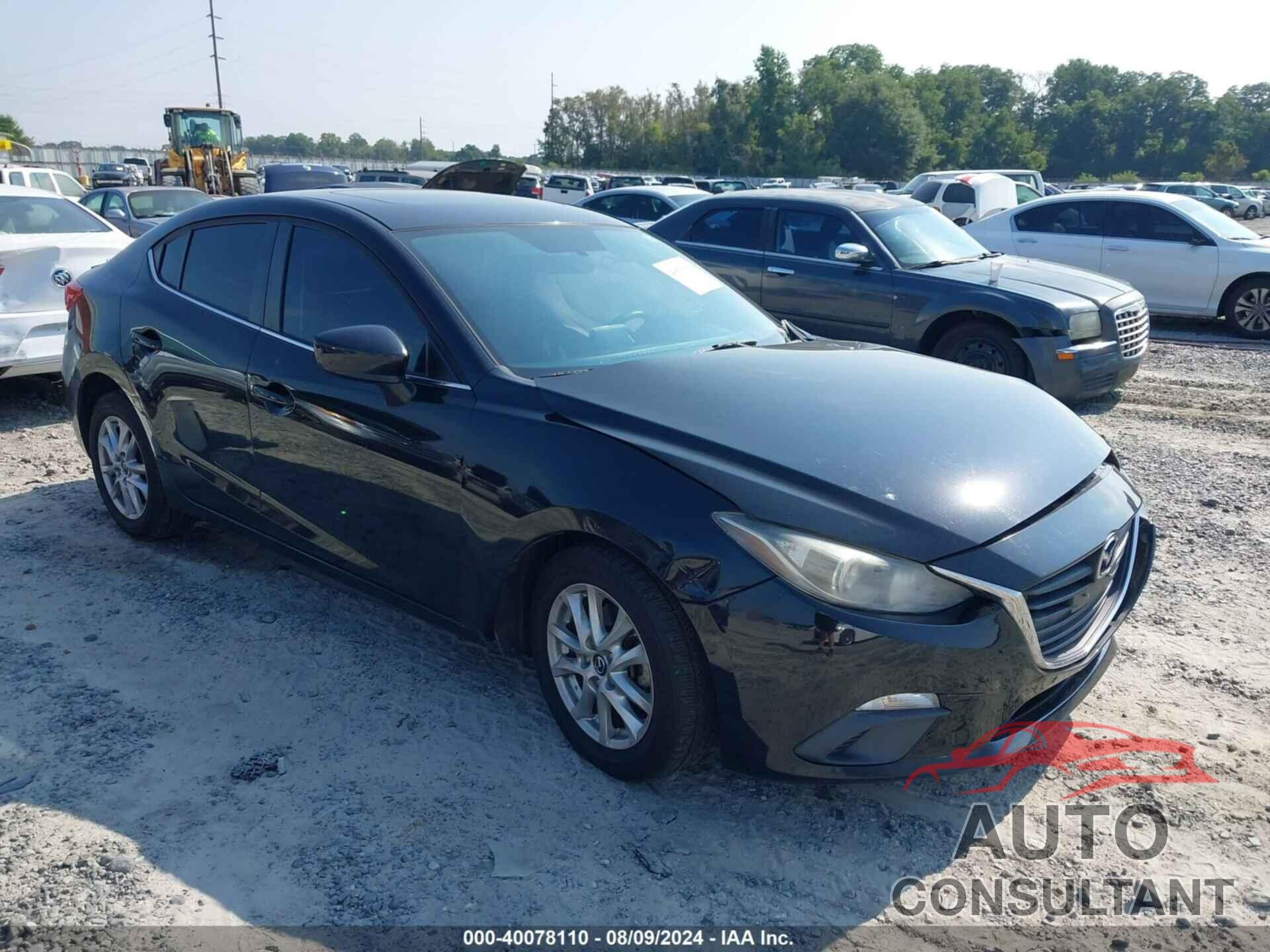 MAZDA MAZDA3 2014 - JM1BM1W75E1124791