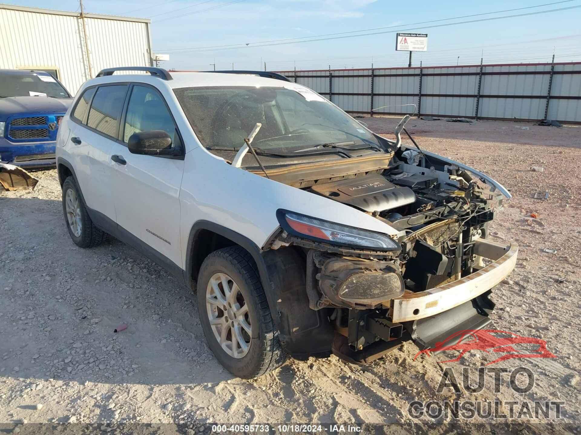 JEEP CHEROKEE 2016 - 1C4PJMAB3GW205564
