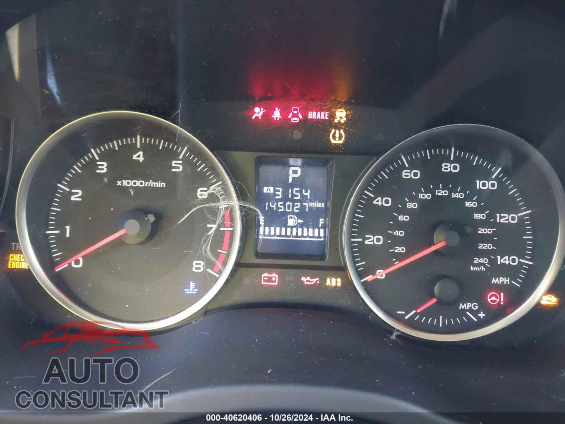 SUBARU IMPREZA 2016 - JF1GJAB62GH007763