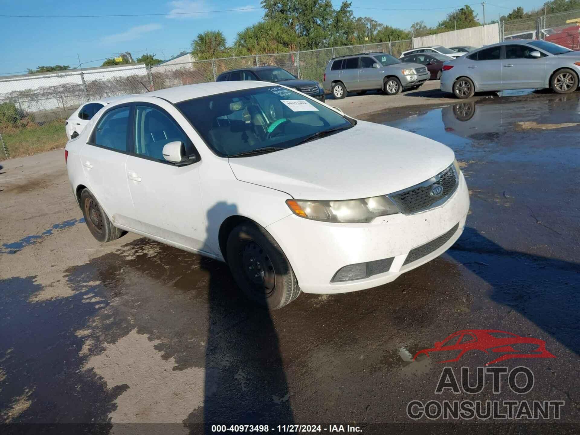 KIA FORTE 2012 - KNAFU4A20C5493530