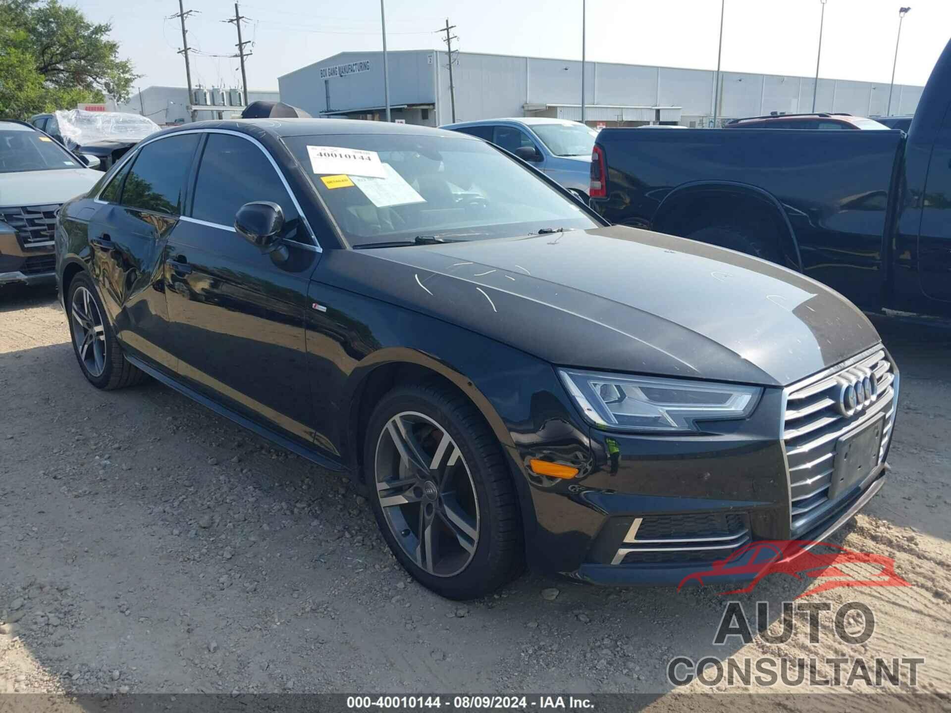 AUDI A4 2017 - WAULNAF41HN017481