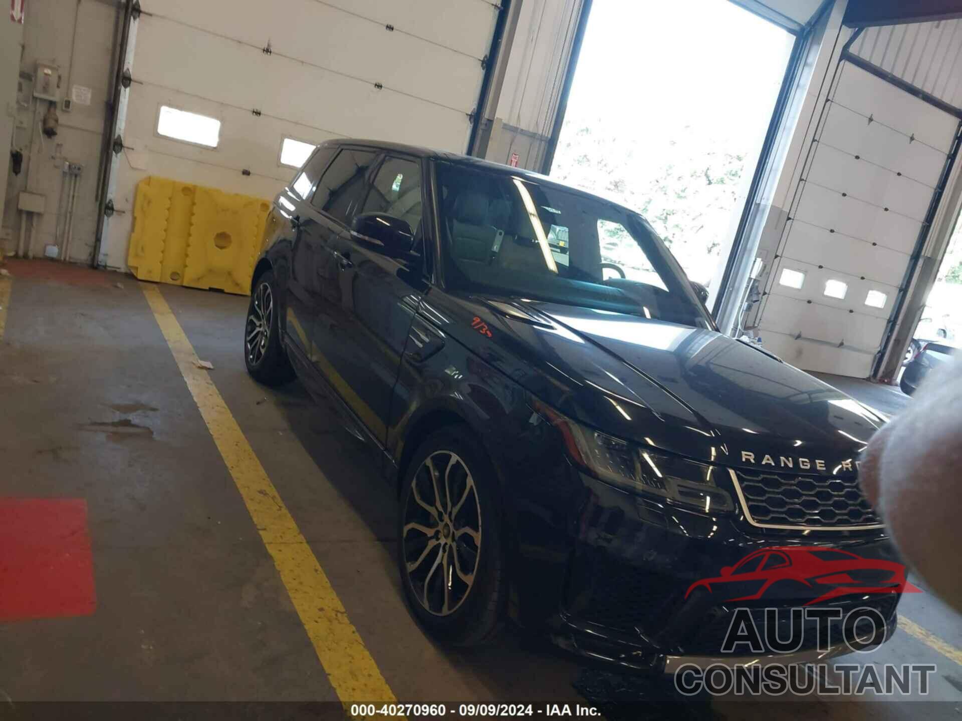LAND ROVER RANGE ROVER SPORT 2019 - SALWR2RV2KA834710