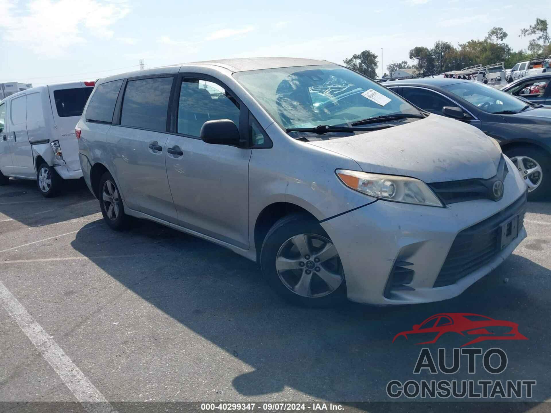 TOYOTA SIENNA 2019 - 5TDZZ3DC0KS994829