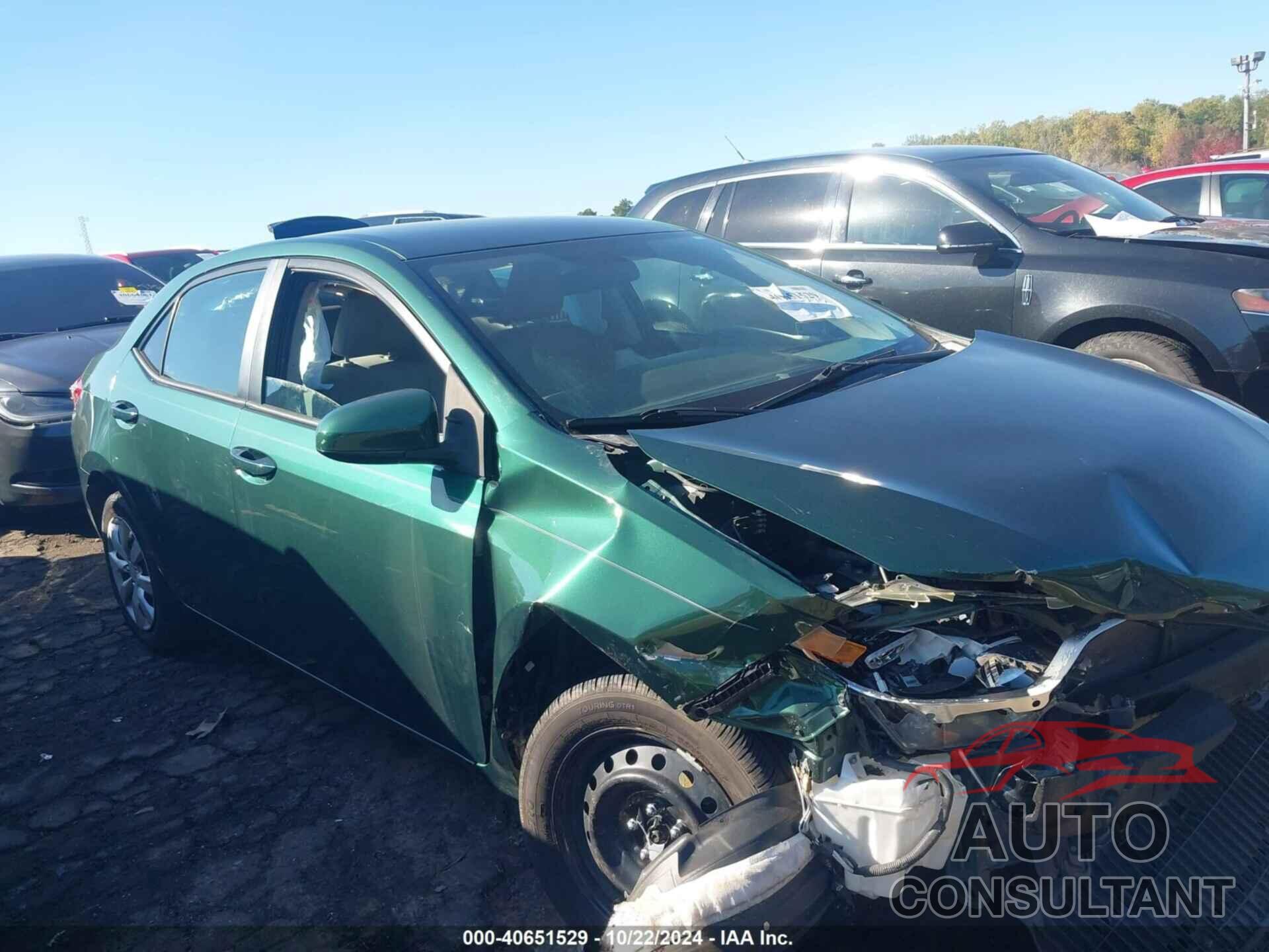 TOYOTA COROLLA 2016 - 2T1BURHE9GC653329