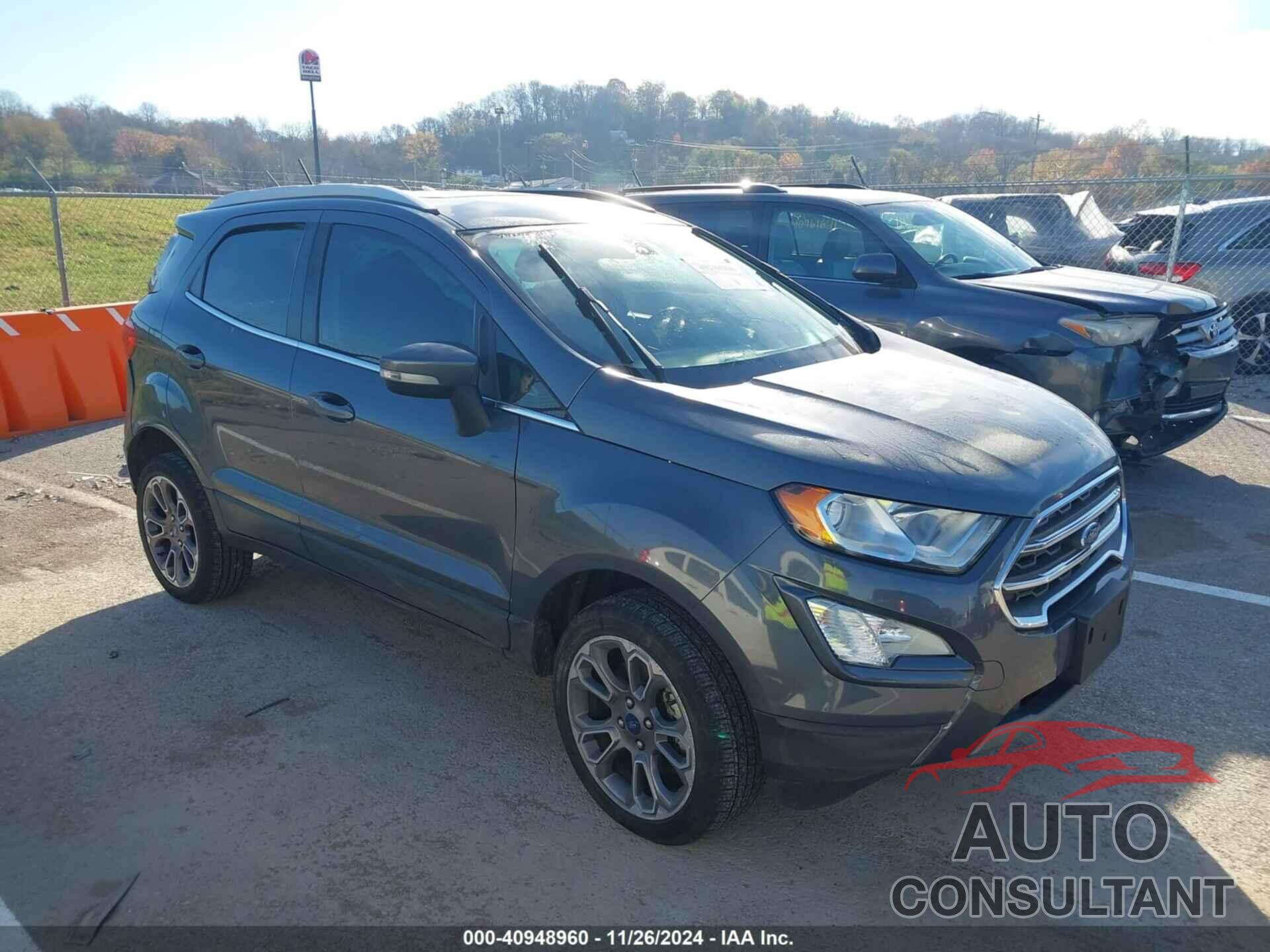 FORD ECOSPORT 2020 - MAJ6S3KL4LC347529