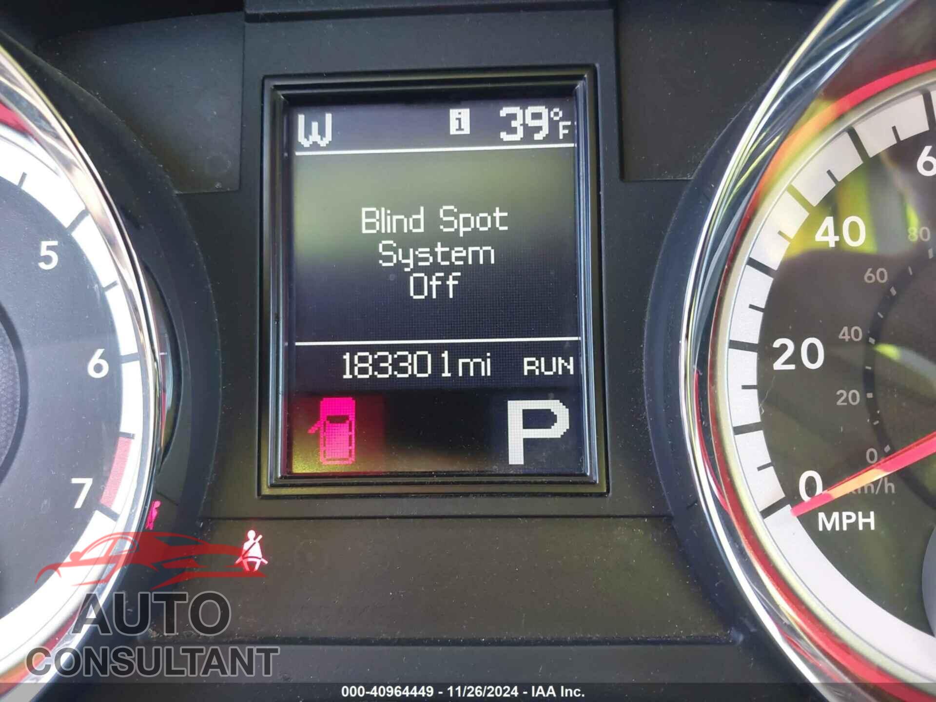 DODGE DURANGO 2011 - 1D4RE5GG1BC697143