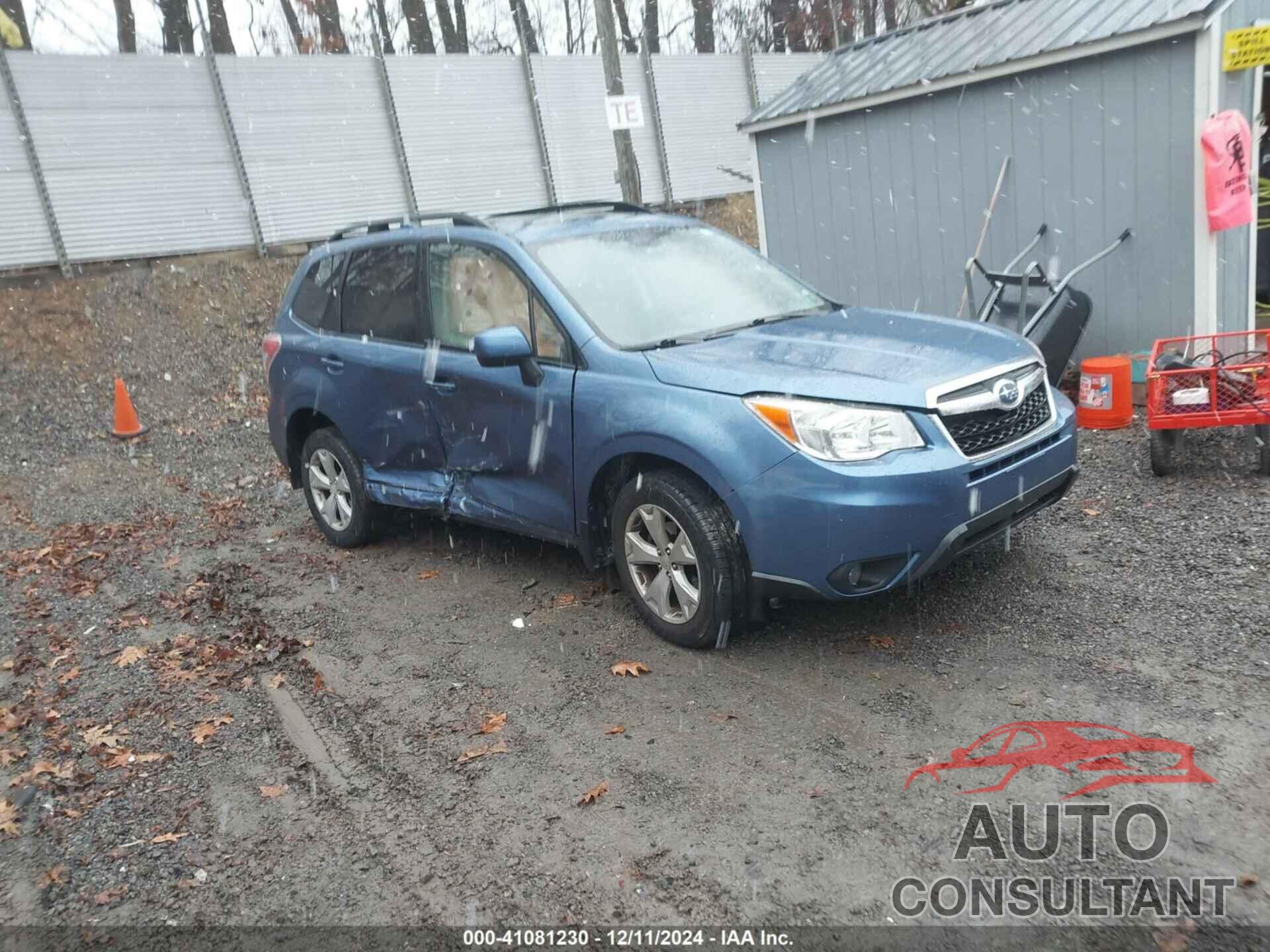 SUBARU FORESTER 2016 - JF2SJAFC9GH421466