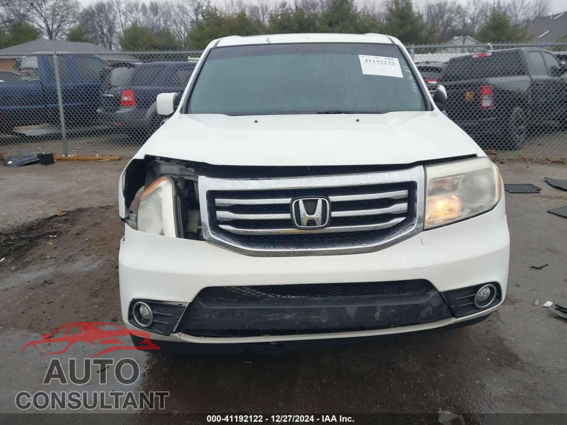 HONDA PILOT 2014 - 5FNYF3H79EB024357
