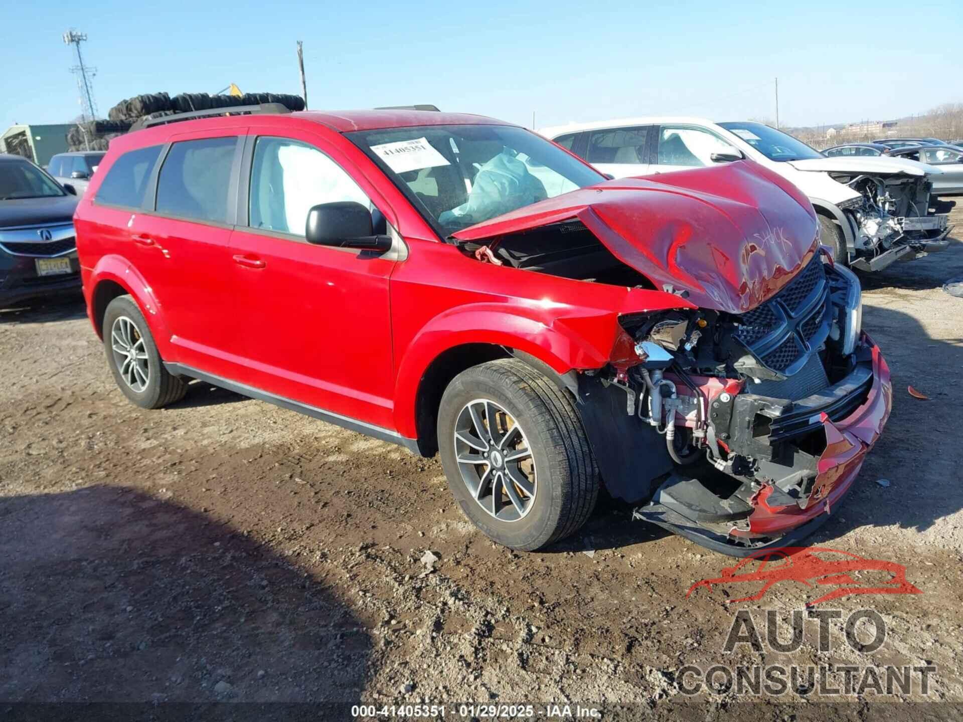 DODGE JOURNEY 2018 - 3C4PDCAB7JT236444