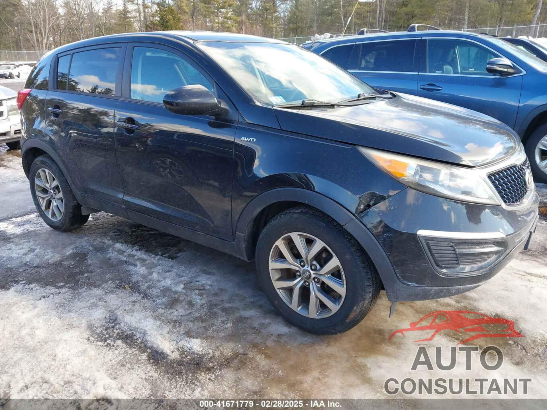 KIA SPORTAGE 2016 - KNDPBCACXG7801832