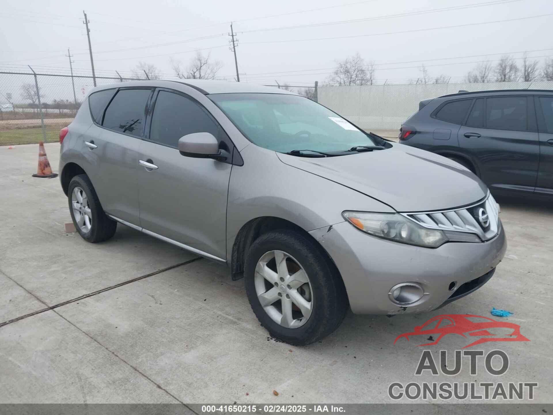NISSAN MURANO 2009 - JN8AZ18U29W021292