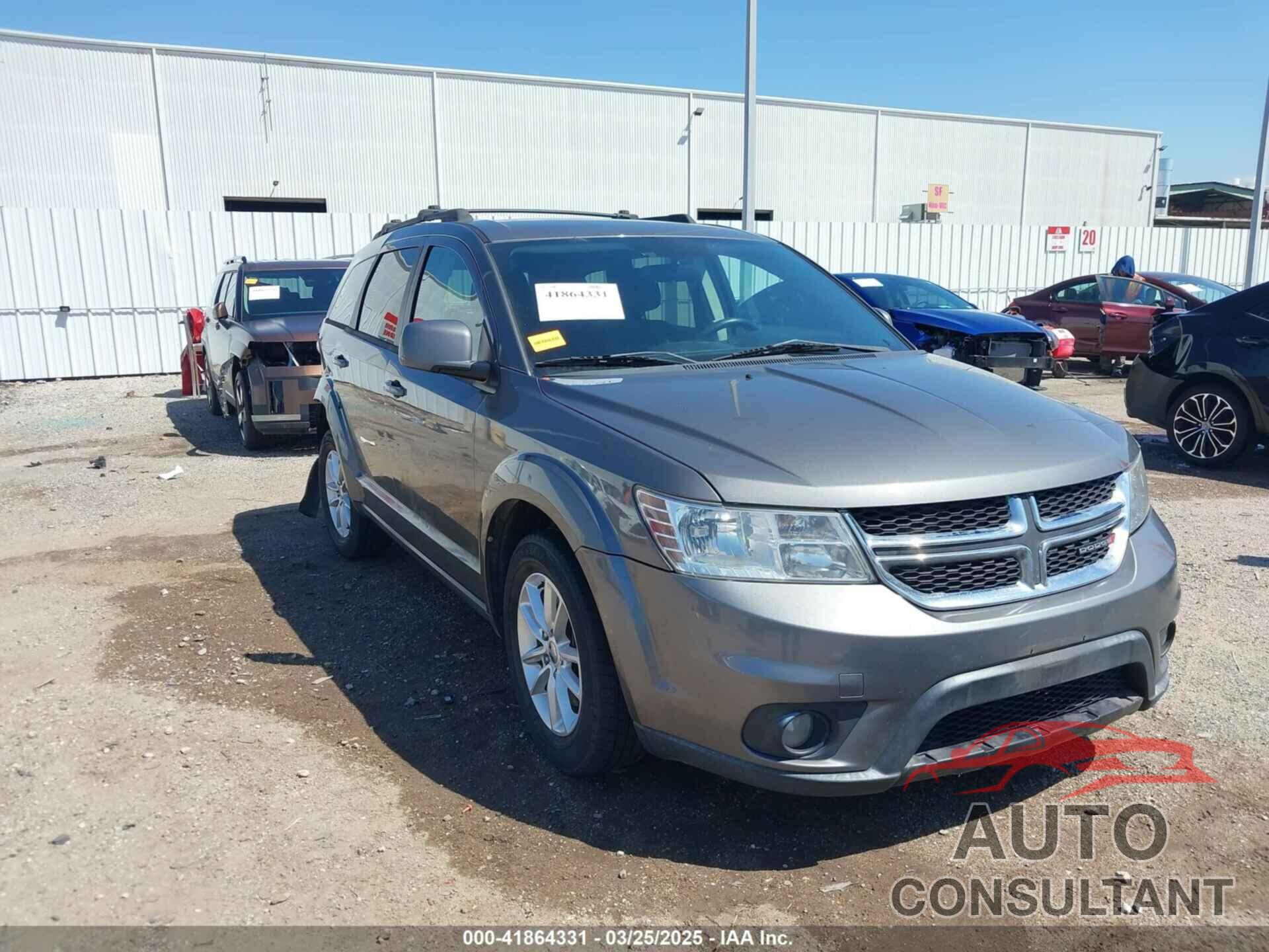DODGE JOURNEY 2013 - 3C4PDDBGXDT650886