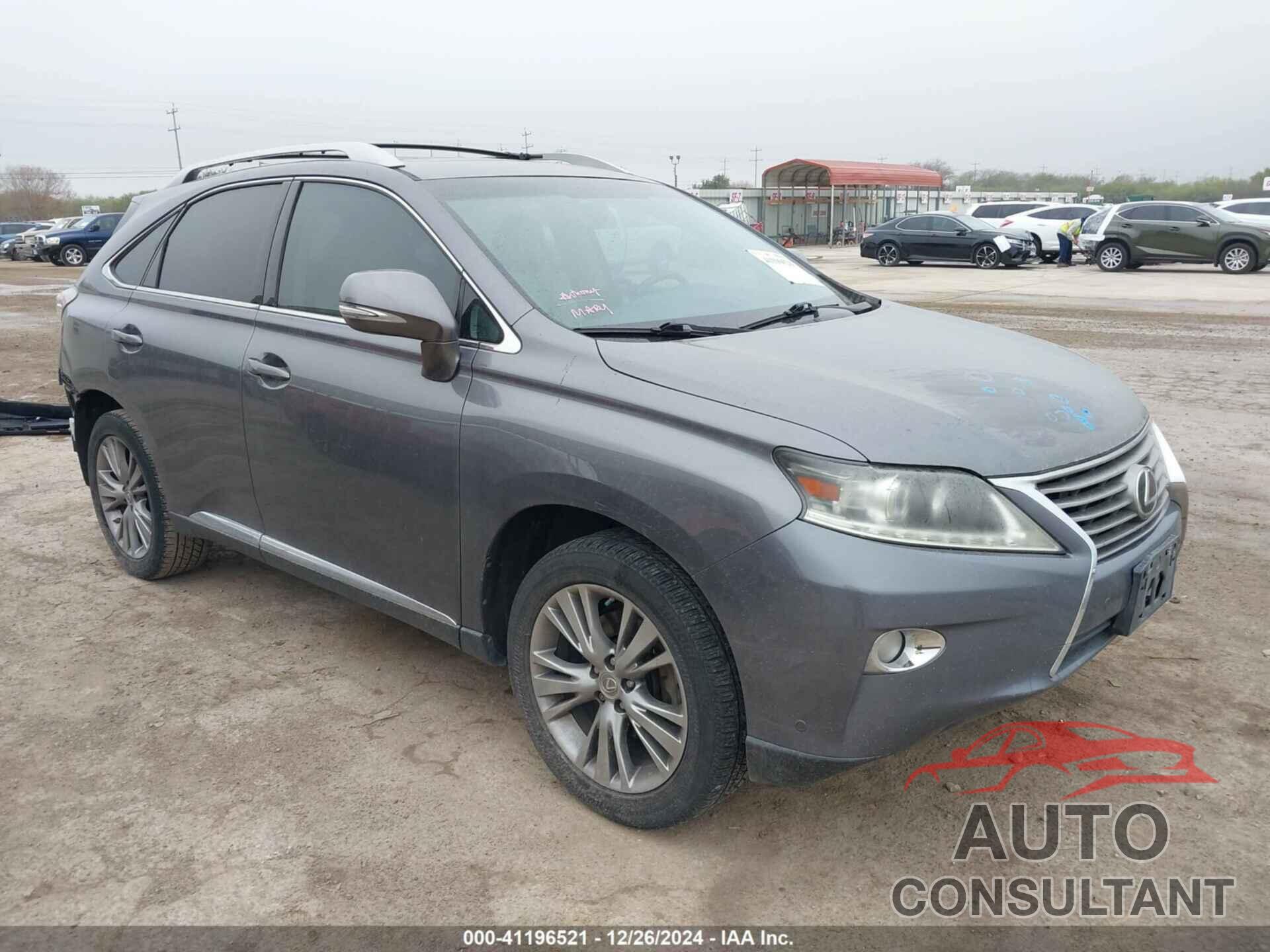 LEXUS RX 350 2013 - 2T2ZK1BA0DC104394