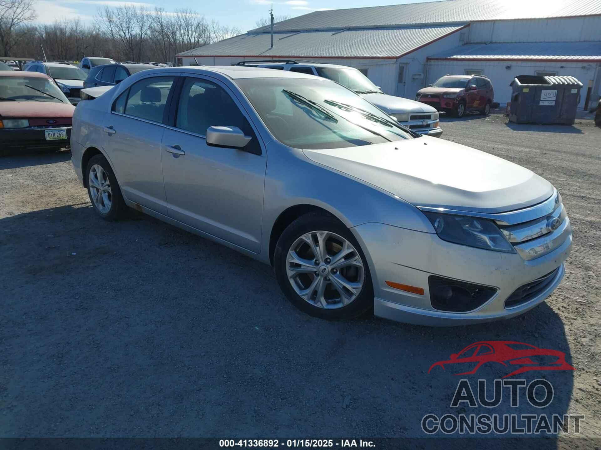 FORD FUSION 2012 - 3FAHP0HA0CR316410