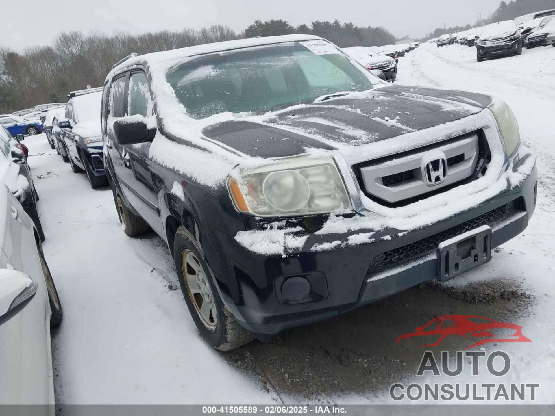 HONDA PILOT 2011 - 5FNYF4H2XBB025569