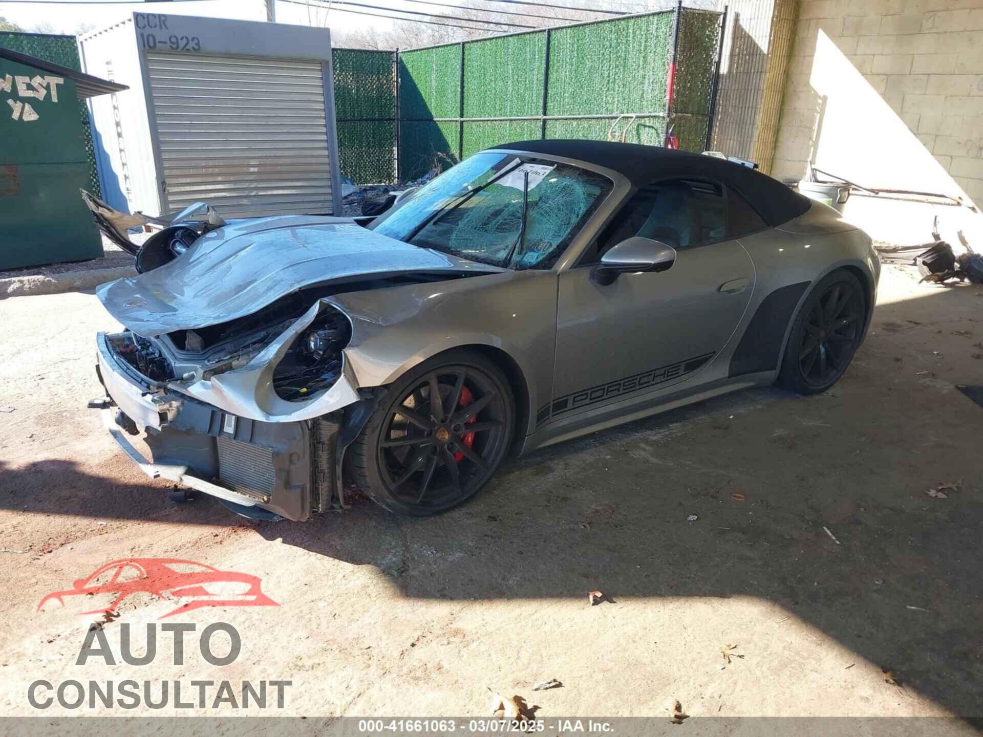 PORSCHE 911 2020 - WP0CB2A93LS264094