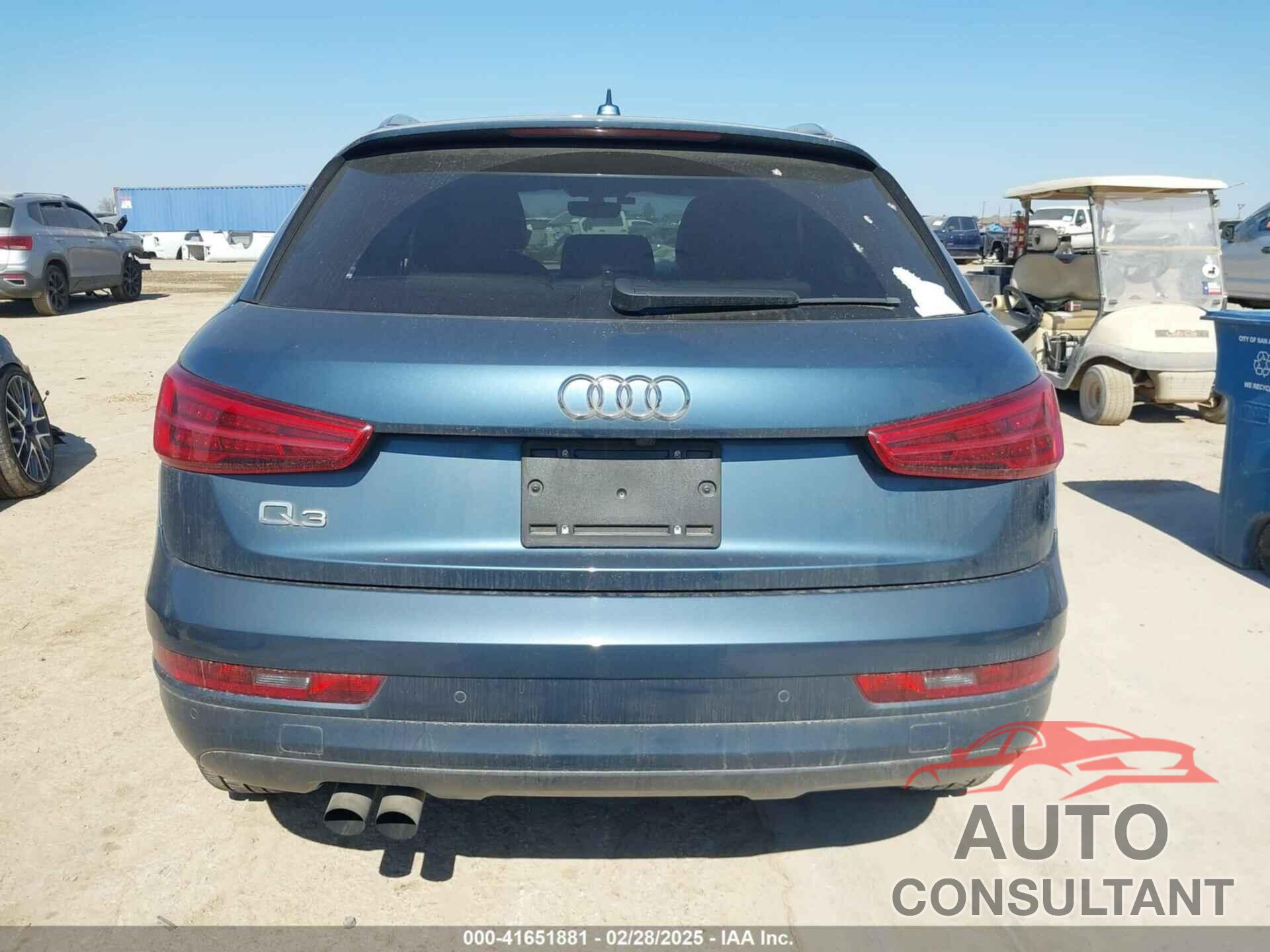 AUDI Q3 2018 - WA1HCCFS8JR000257