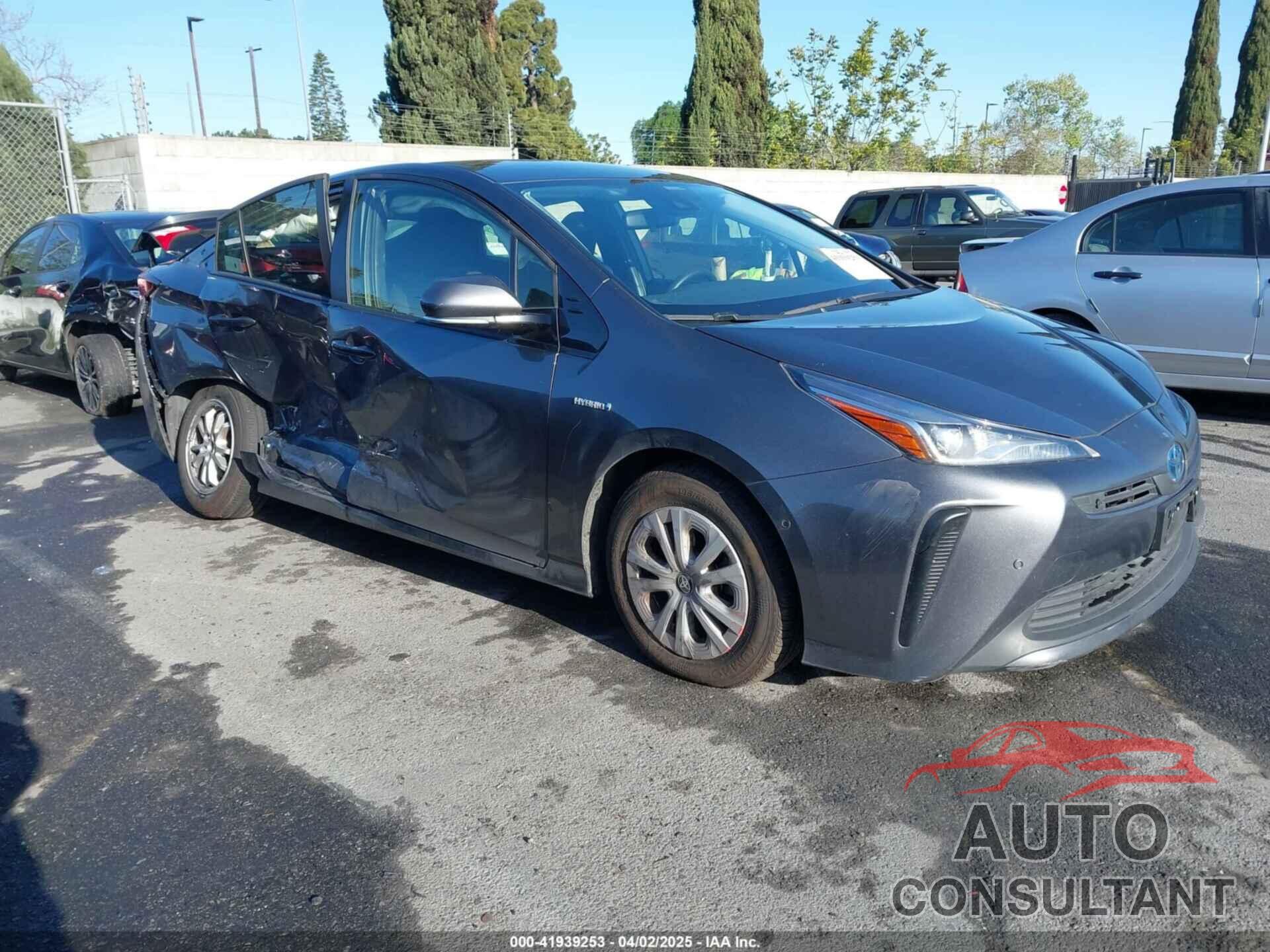 TOYOTA PRIUS 2019 - JTDKARFU8K3099401