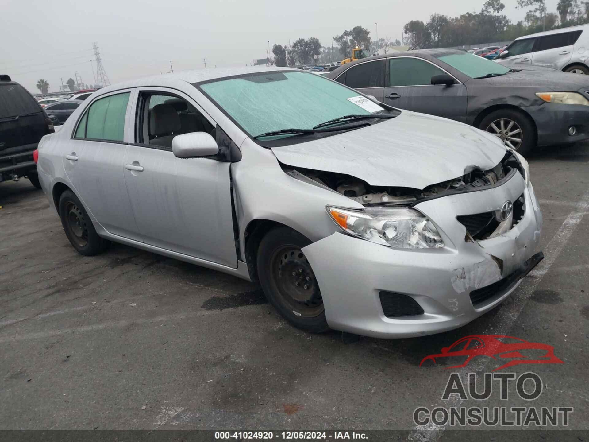 TOYOTA COROLLA 2009 - JTDBL40E999028407