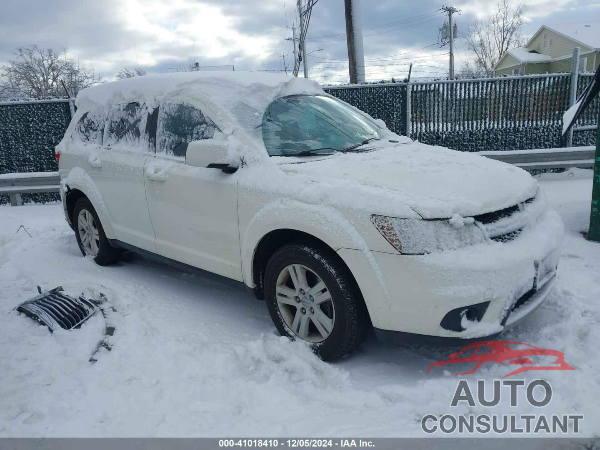 DODGE JOURNEY 2012 - 3C4PDCBB4CT304457