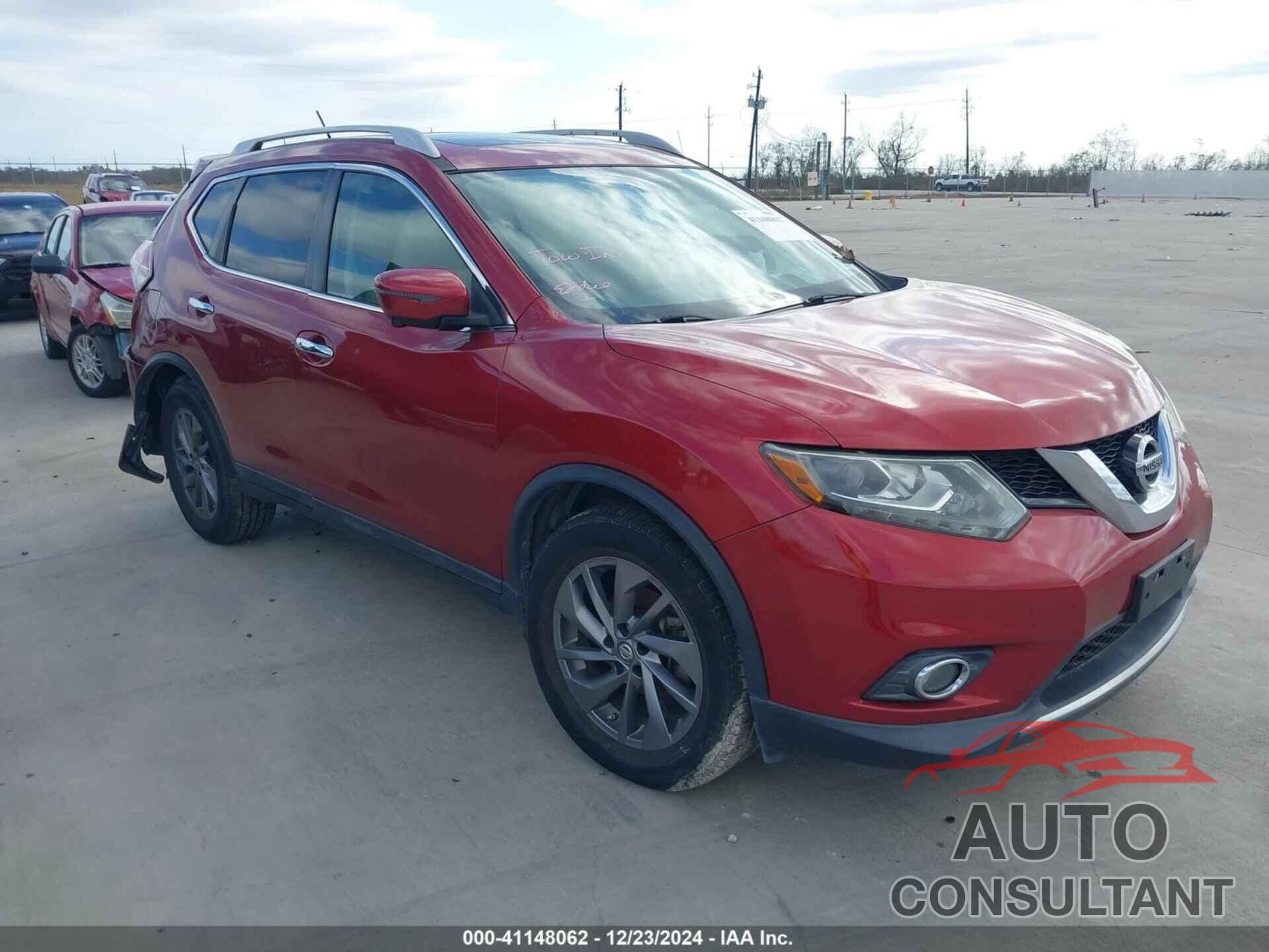 NISSAN ROGUE 2016 - 5N1AT2MT3GC749486