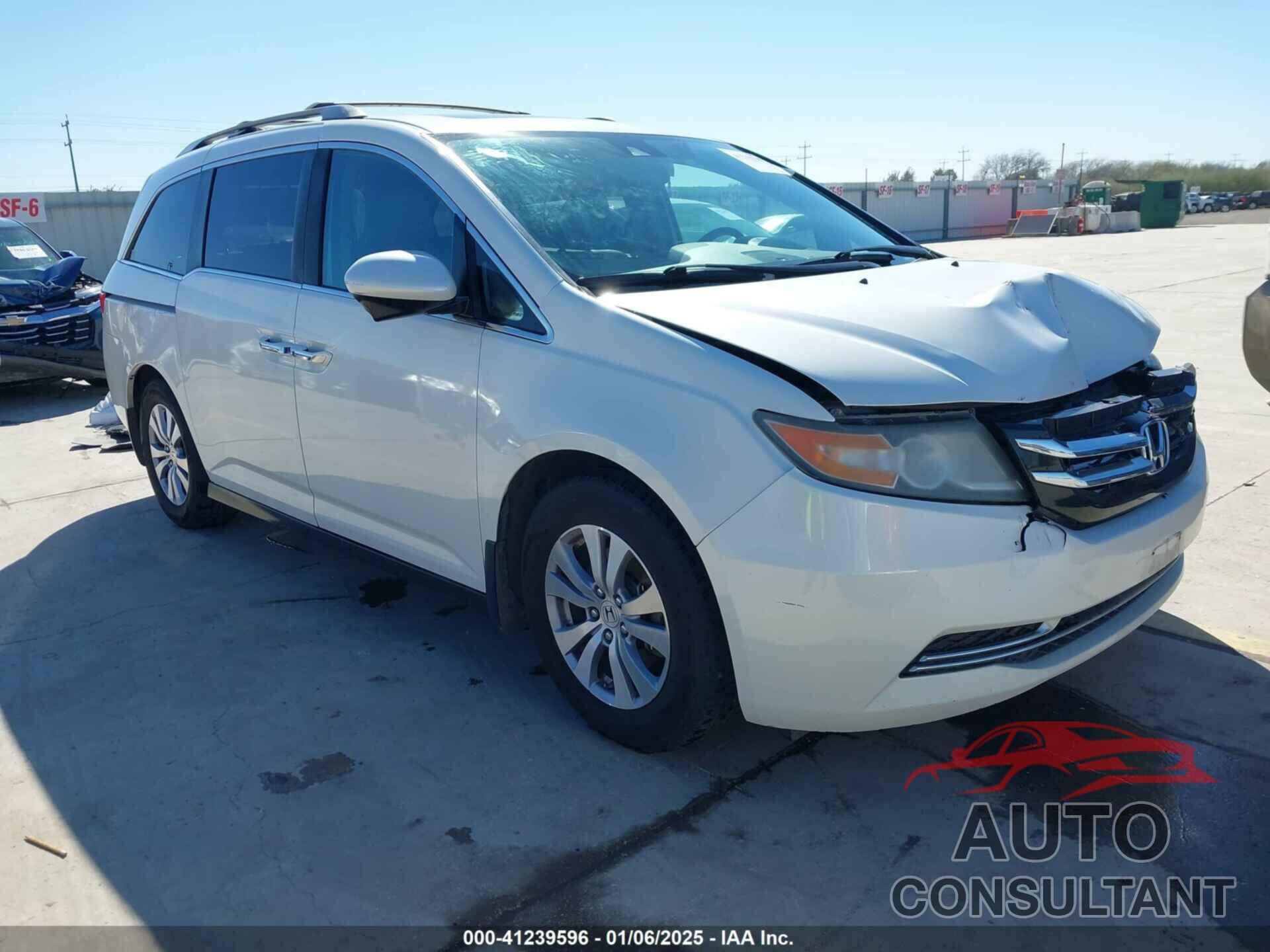 HONDA ODYSSEY 2016 - 5FNRL5H69GB007917