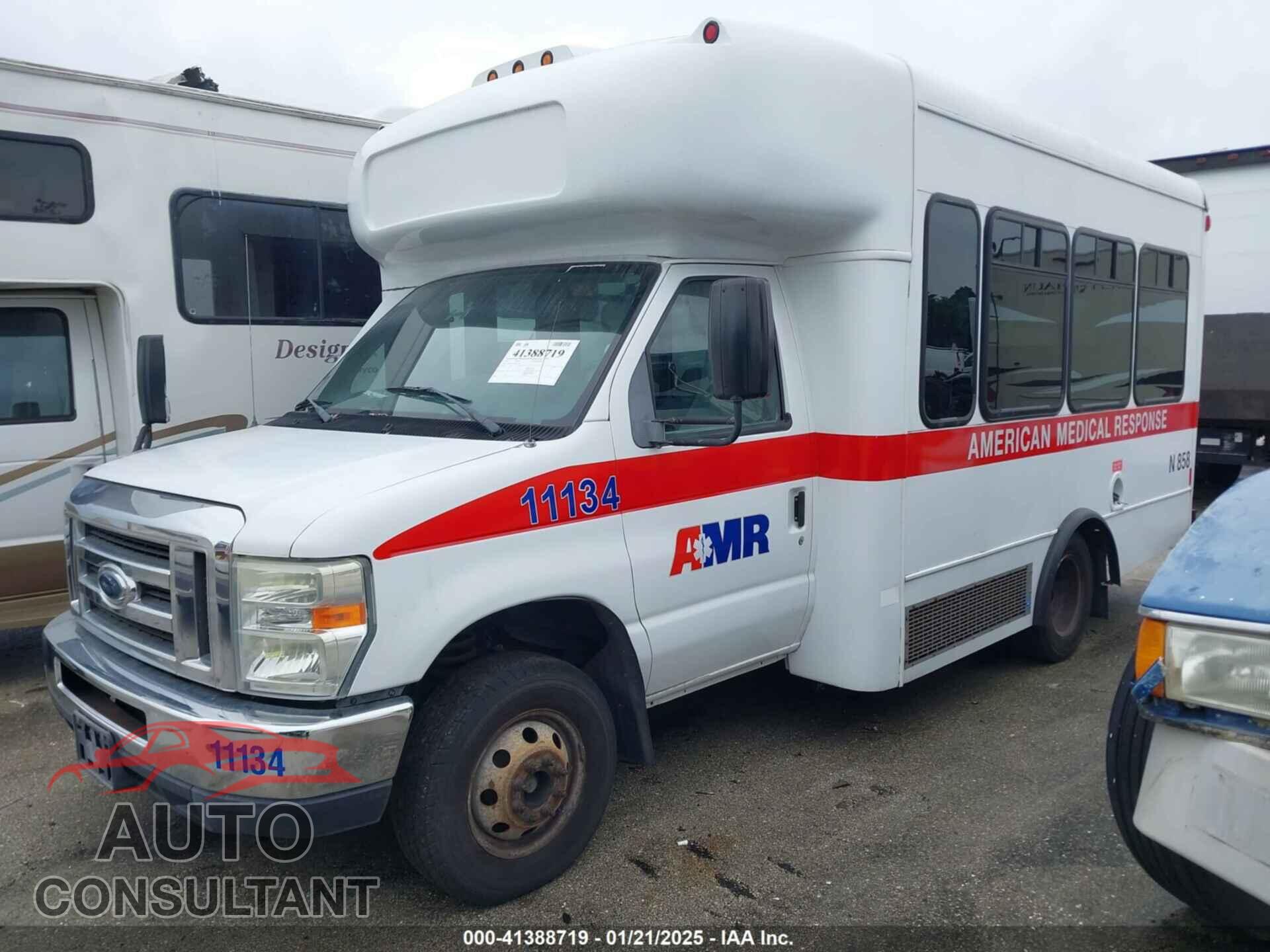 FORD E-350 CUTAWAY 2012 - 1FDEE3FL0CDB11134