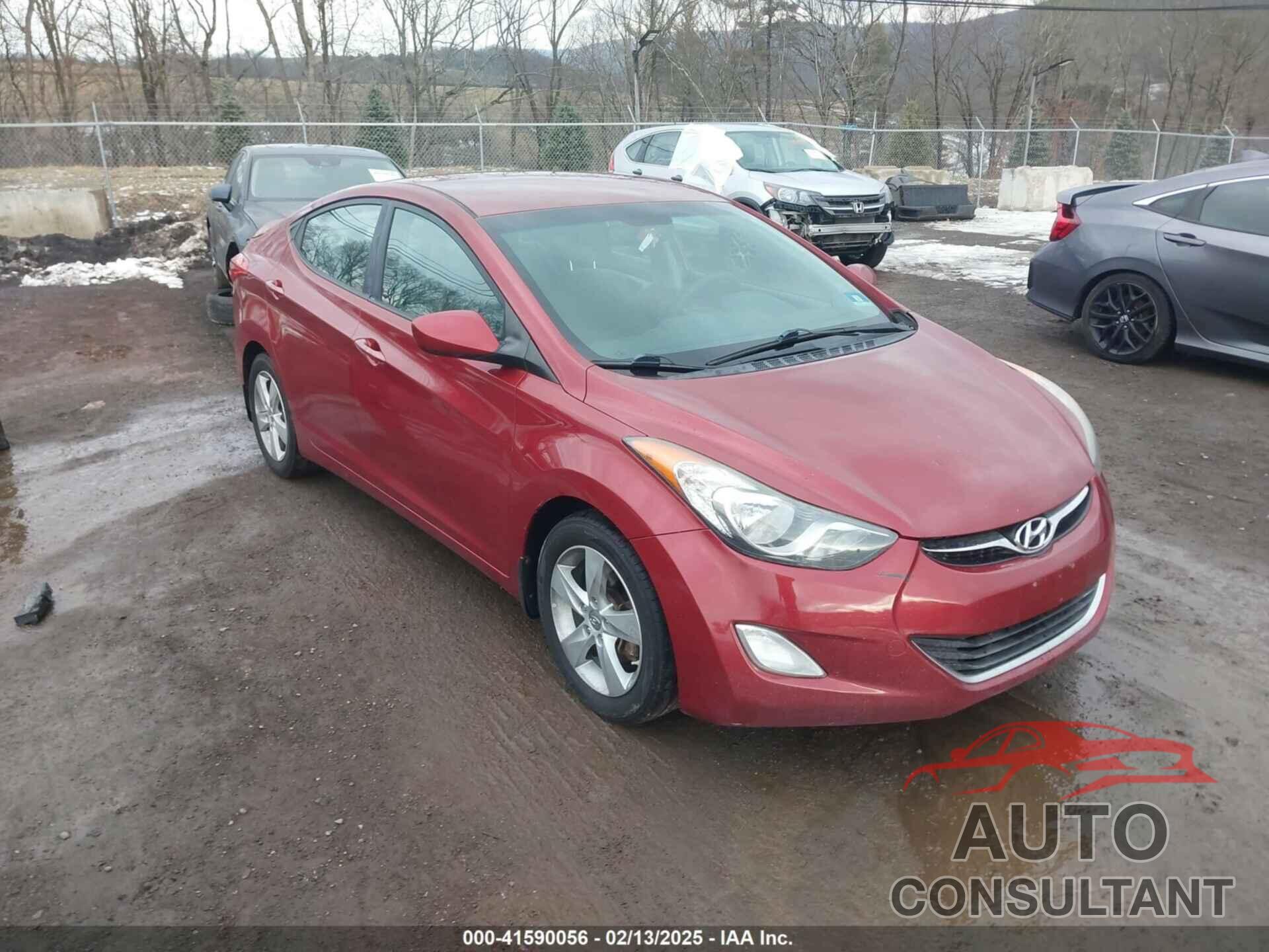 HYUNDAI ELANTRA 2013 - 5NPDH4AE3DH402860