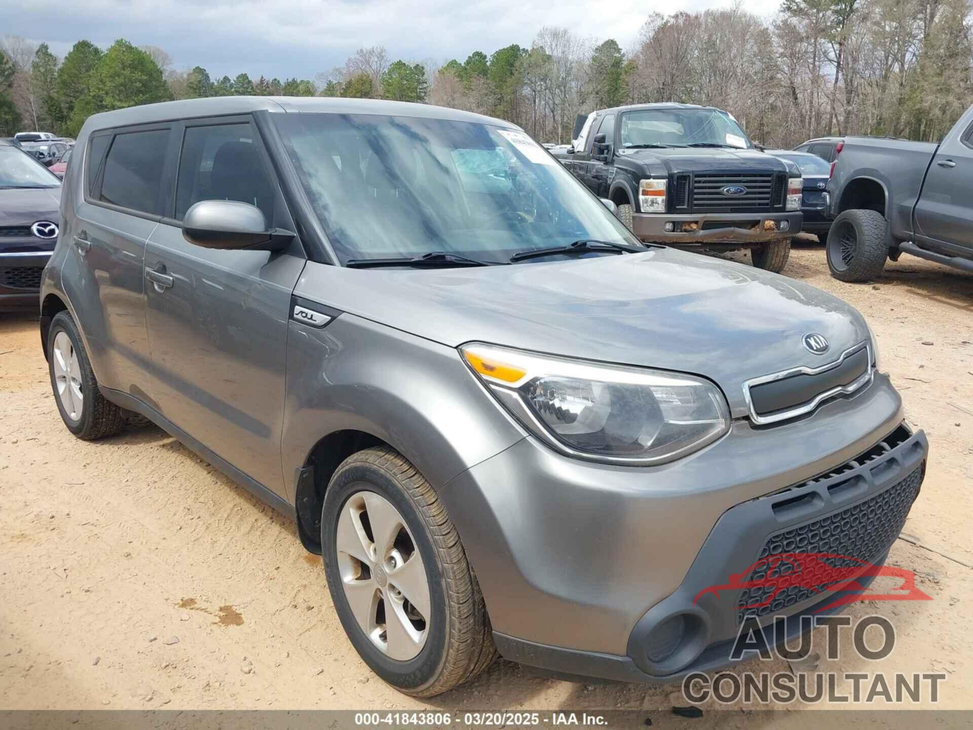 KIA SOUL 2016 - KNDJN2A28G7294637