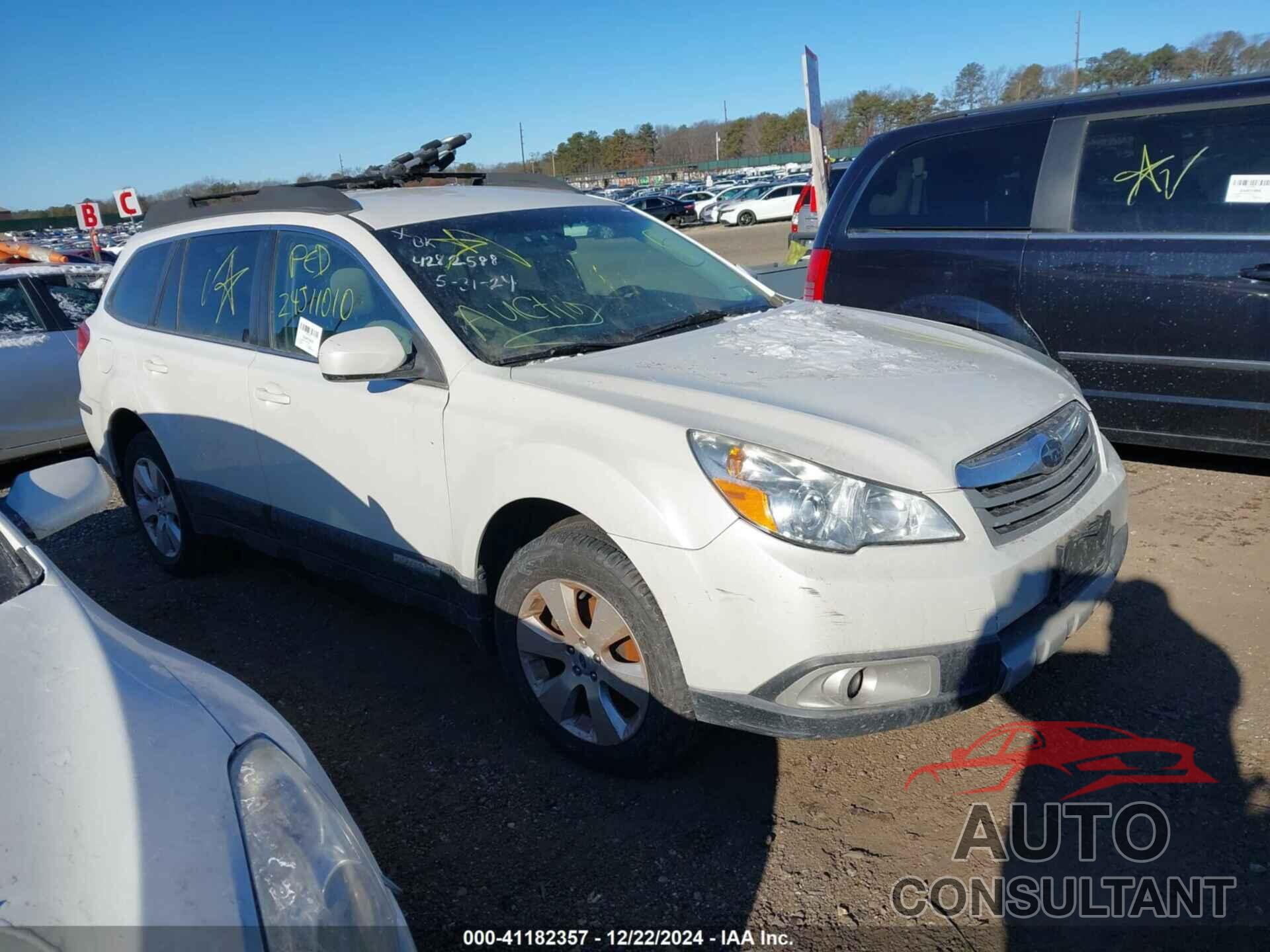 SUBARU OUTBACK 2011 - 4S4BRBJC4B3434261