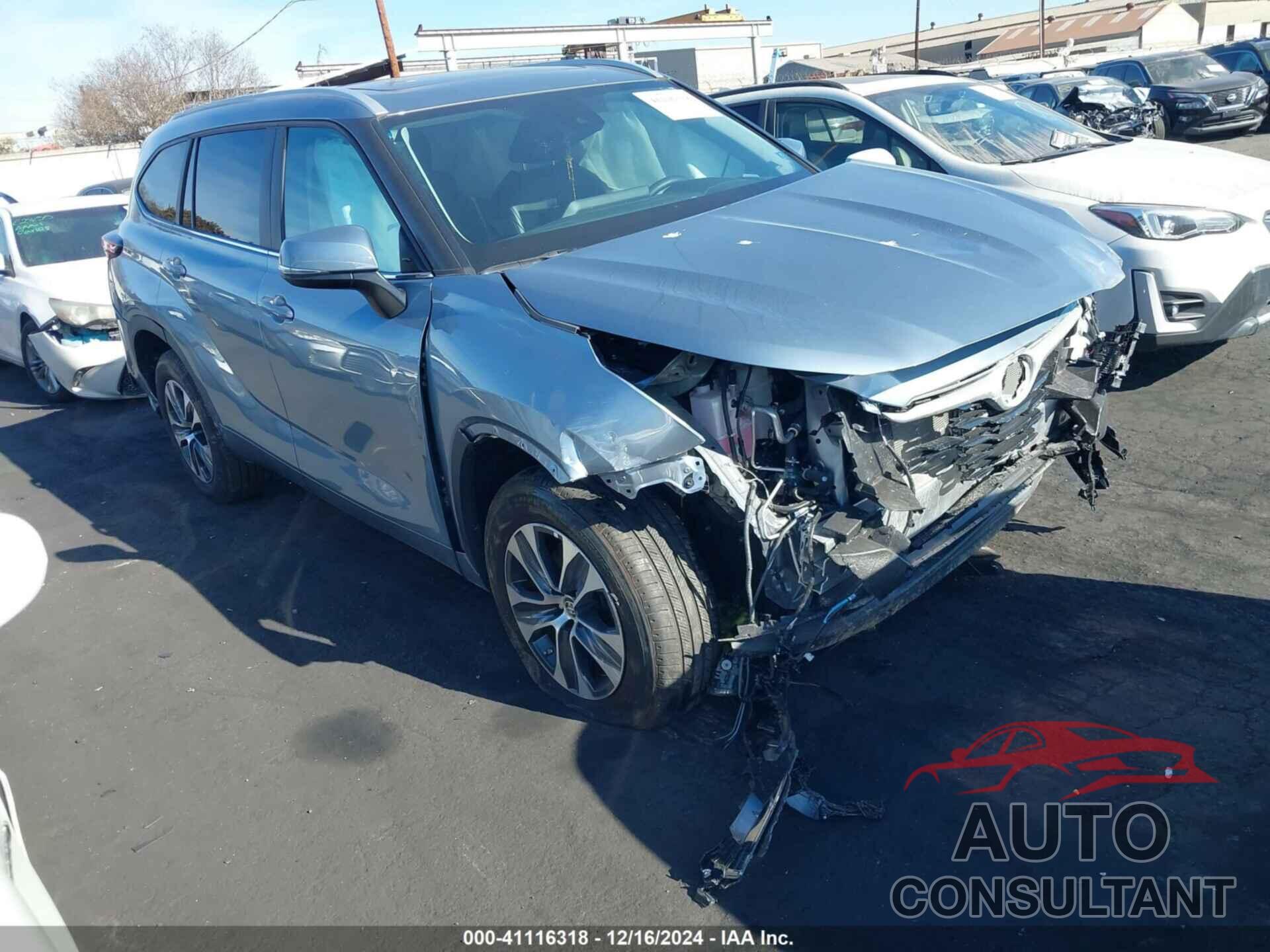 TOYOTA HIGHLANDER 2024 - 5TDKDRAH1RS535919