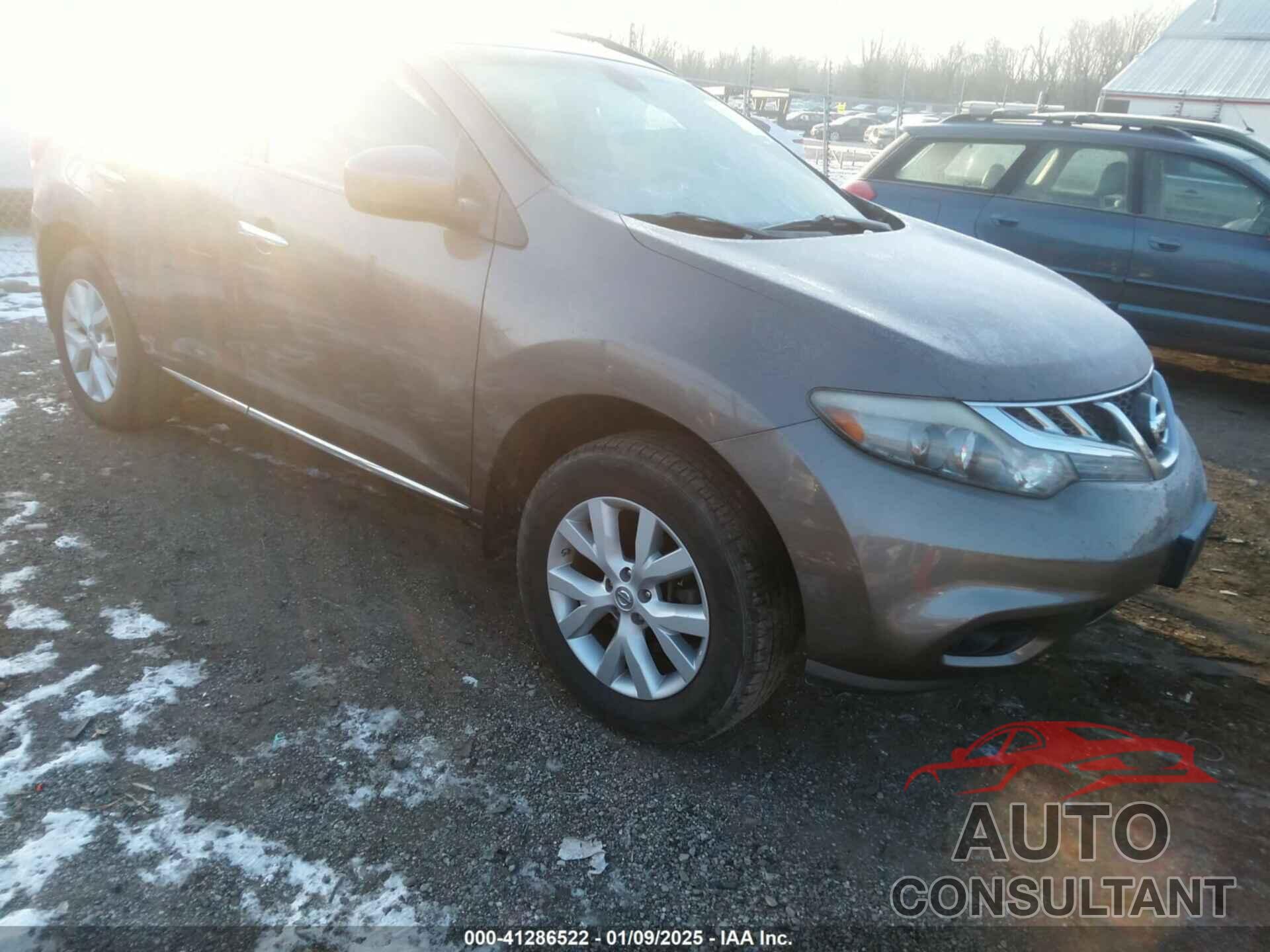 NISSAN MURANO 2011 - JN8AZ1MW5BW177520