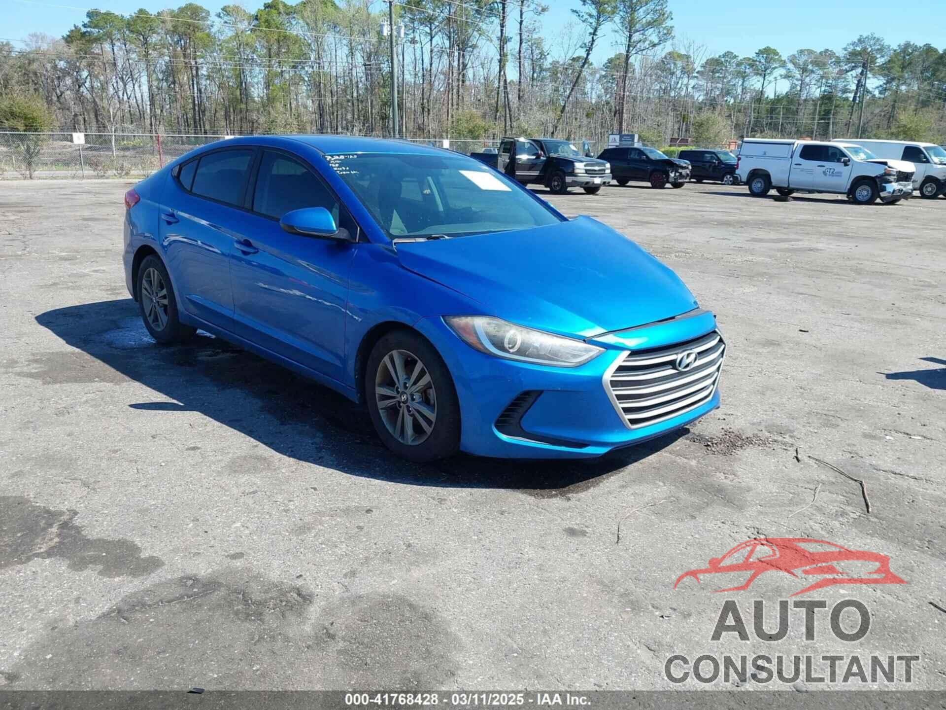 HYUNDAI ELANTRA 2017 - 5NPD84LFXHH183858