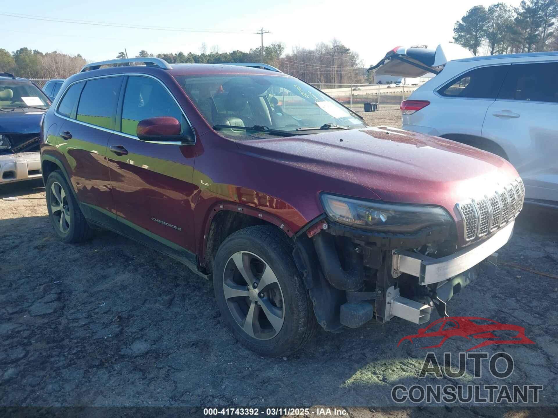 JEEP CHEROKEE 2019 - 1C4PJMDX8KD441154