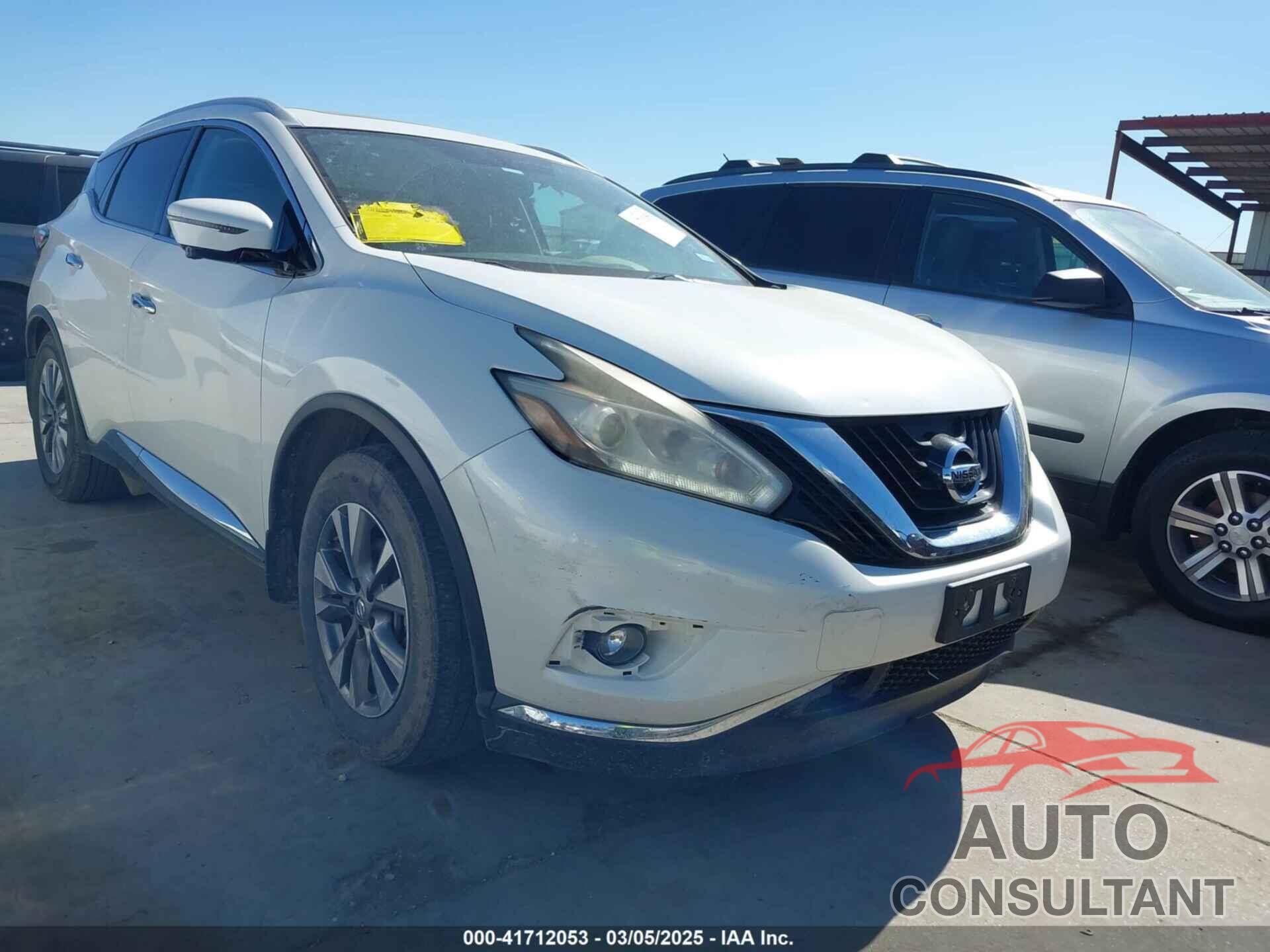 NISSAN MURANO 2016 - 5N1AZ2MH9GN108034