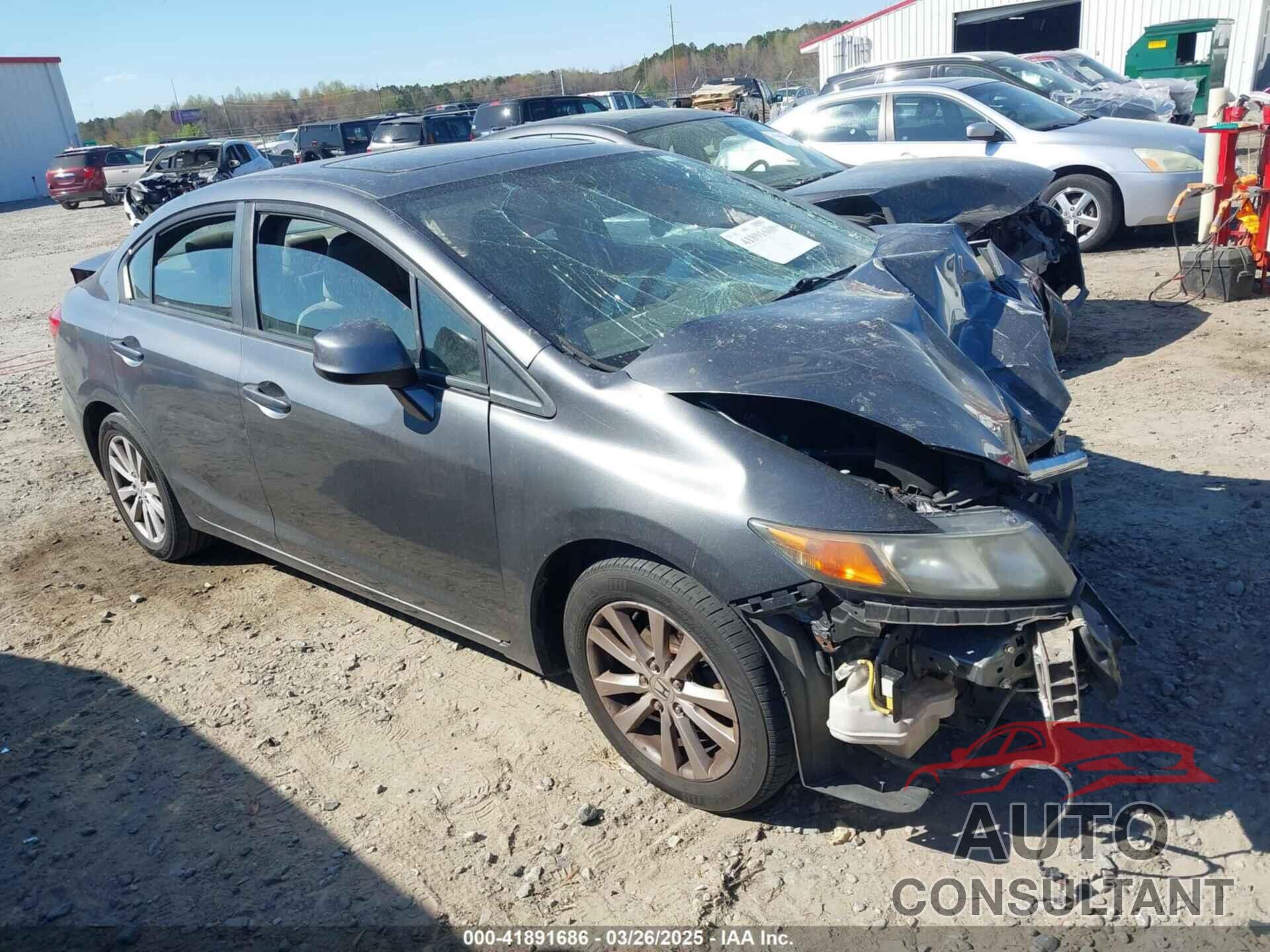 HONDA CIVIC 2012 - 2HGFB2F91CH320774