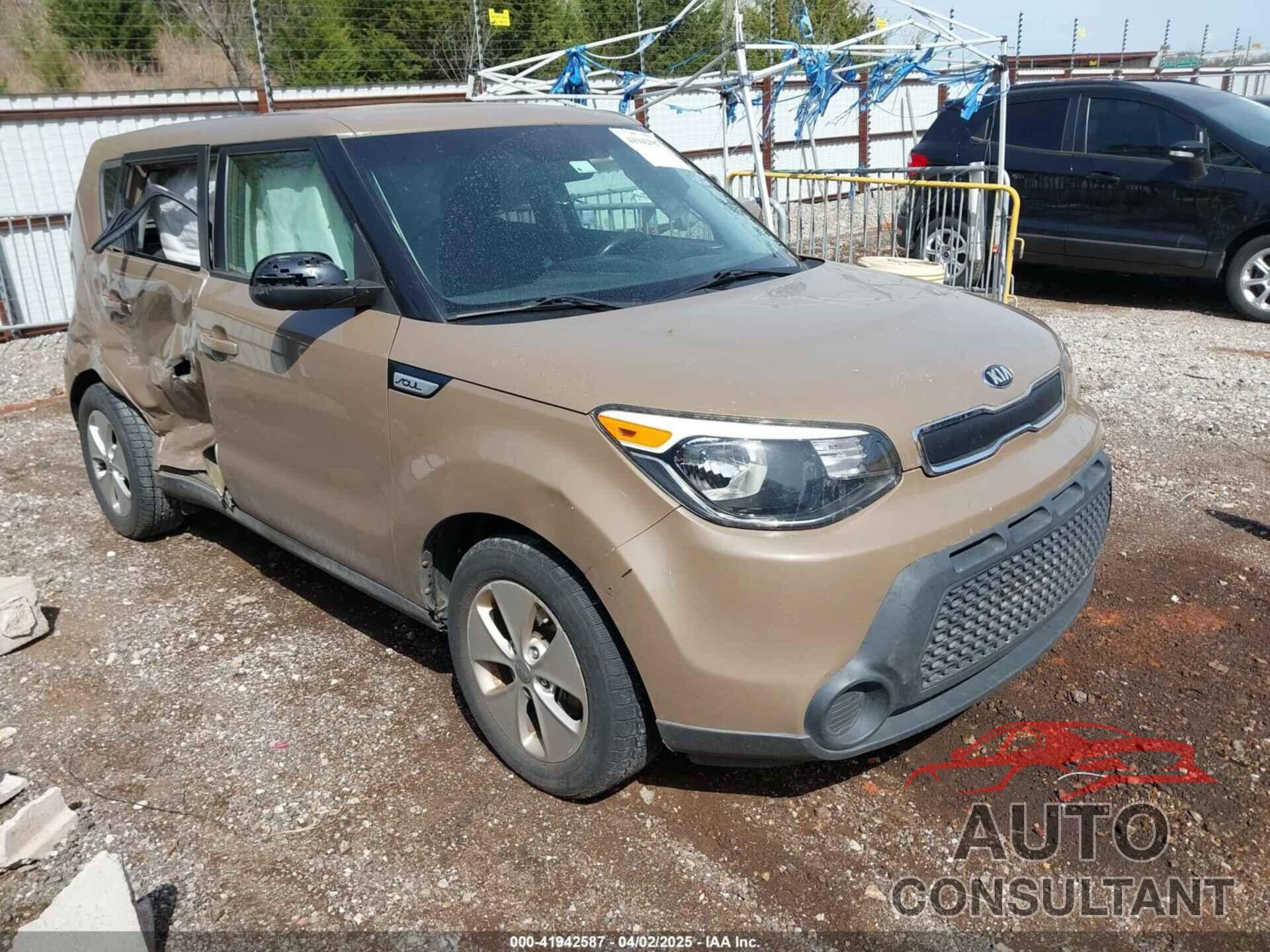 KIA SOUL 2015 - KNDJN2A21F7177612