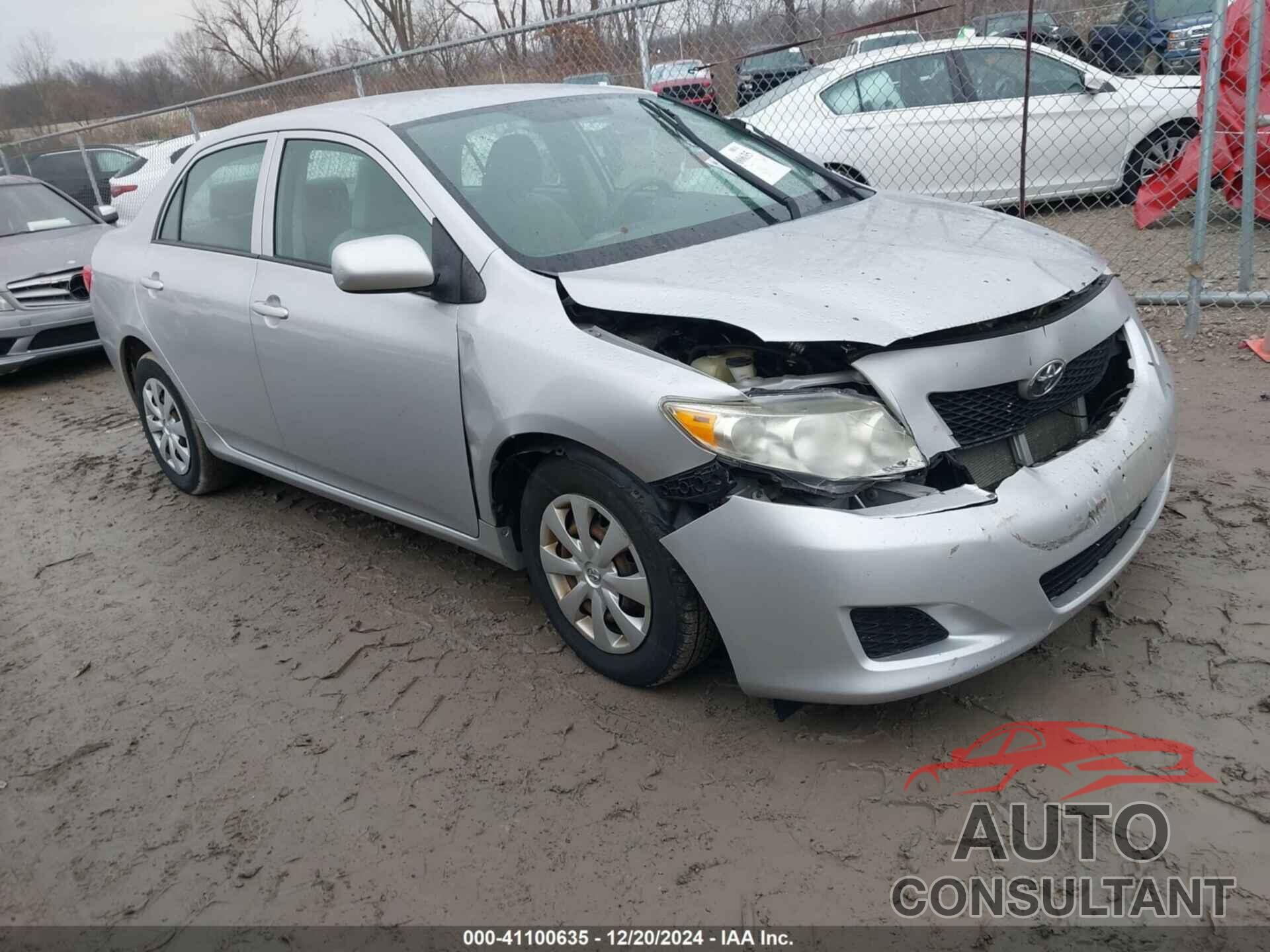 TOYOTA COROLLA 2010 - 1NXBU4EE3AZ382152