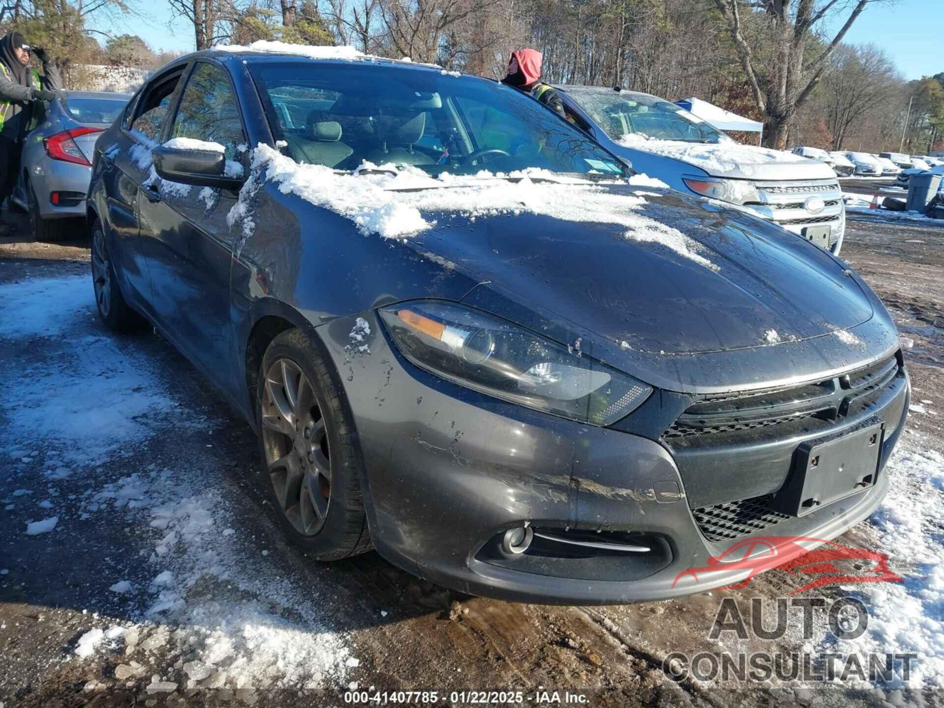 DODGE DART 2015 - 1C3CDFBB7FD201287