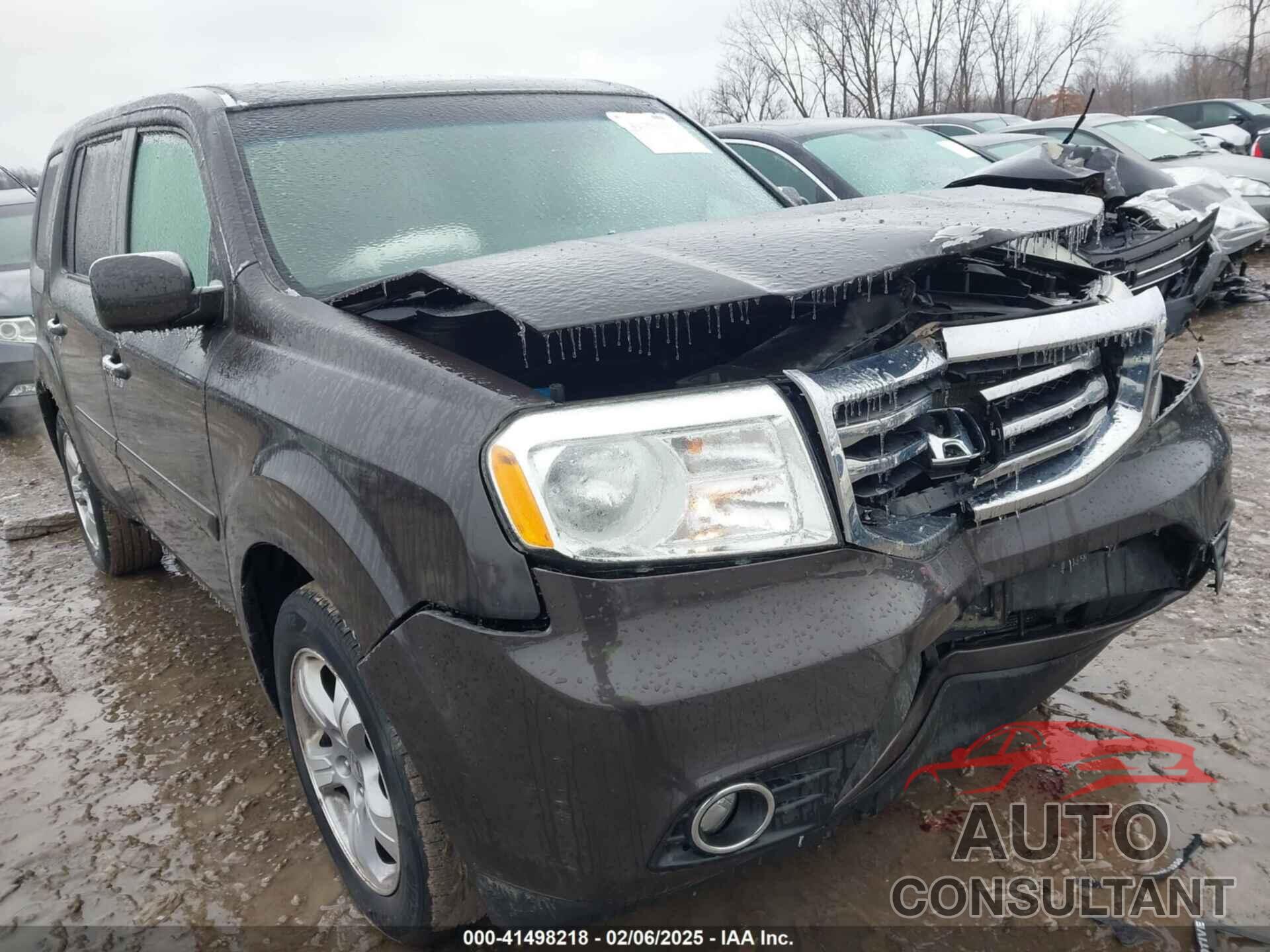 HONDA PILOT 2012 - 5FNYF4H54CB025241