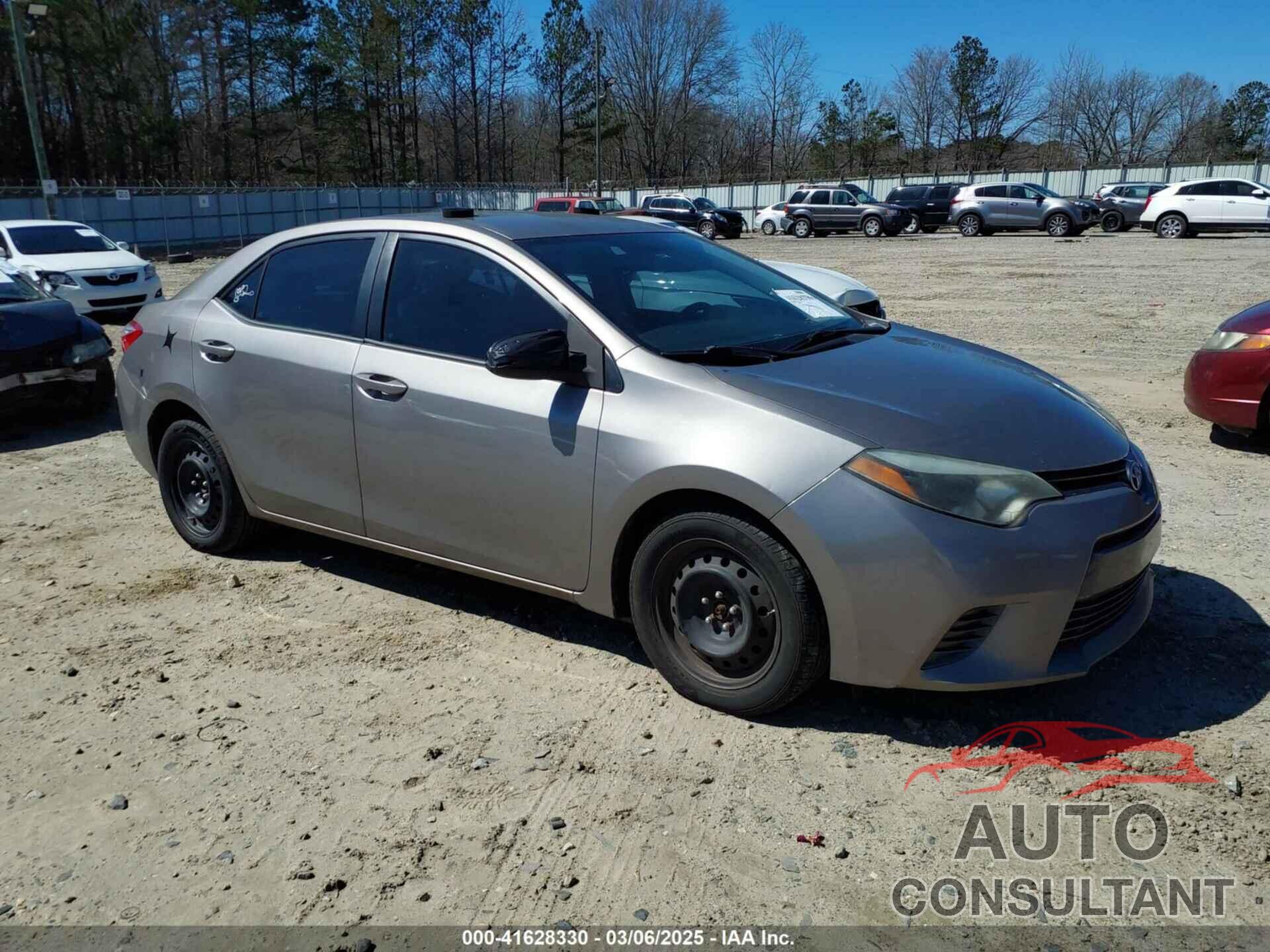 TOYOTA COROLLA 2015 - 2T1BURHE5FC409823