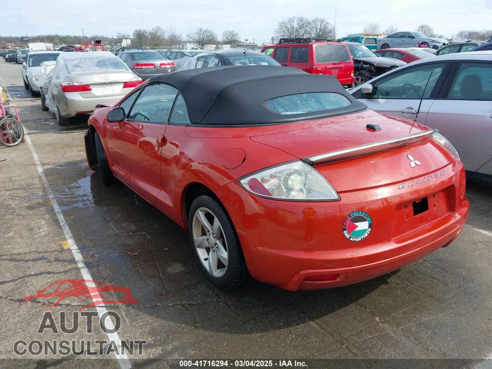 MITSUBISHI ECLIPSE SPYDER 2009 - 4A3AL25F99E043527