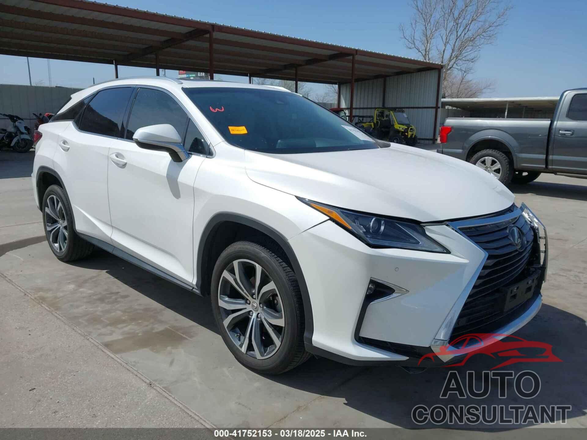LEXUS RX 350 2017 - 2T2ZZMCA5HC046686