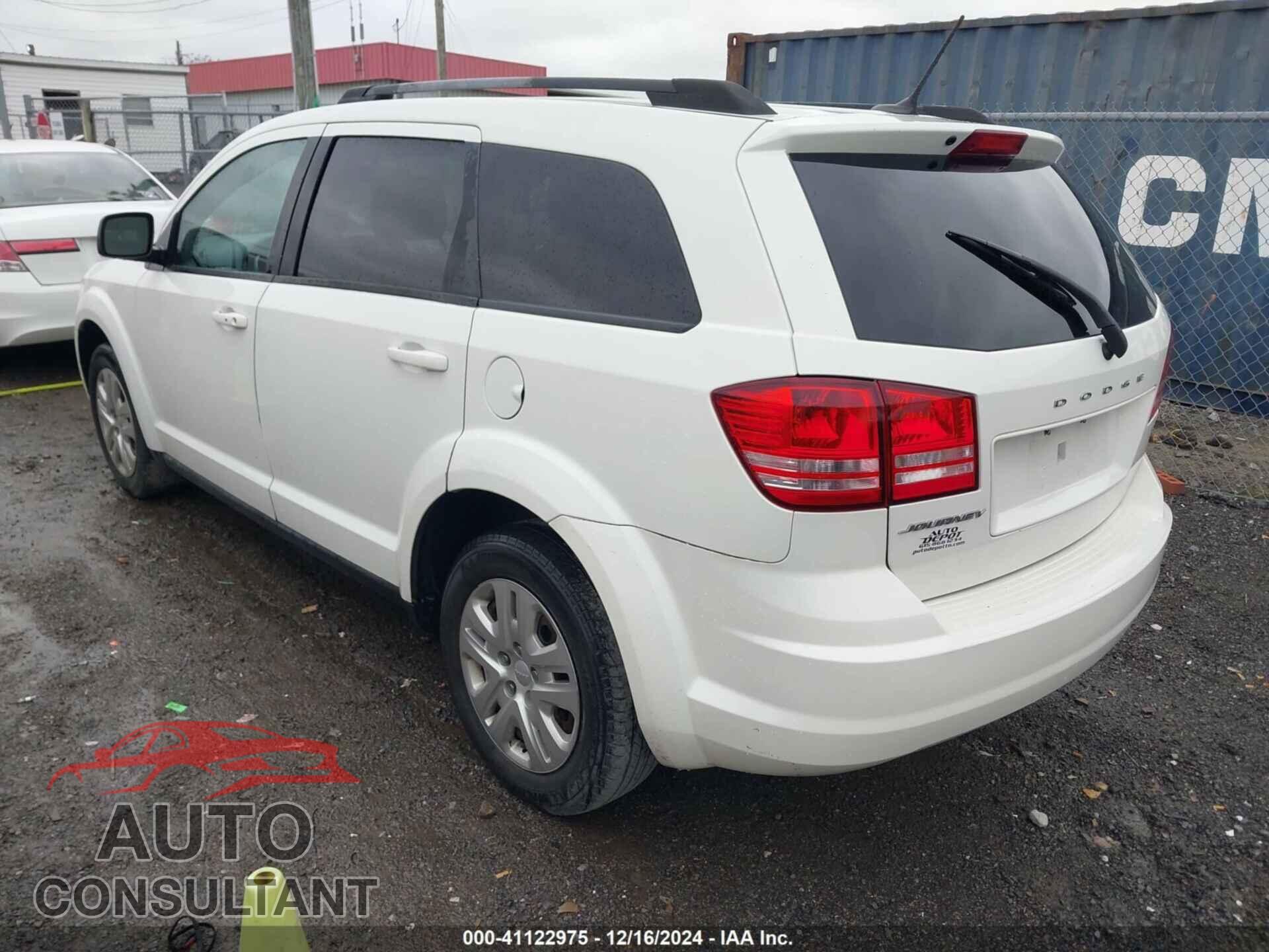 DODGE JOURNEY 2017 - 3C4PDCAB7HT606687
