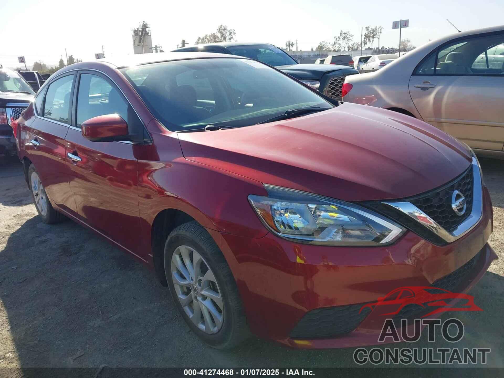 NISSAN SENTRA 2019 - 3N1AB7AP6KY268128