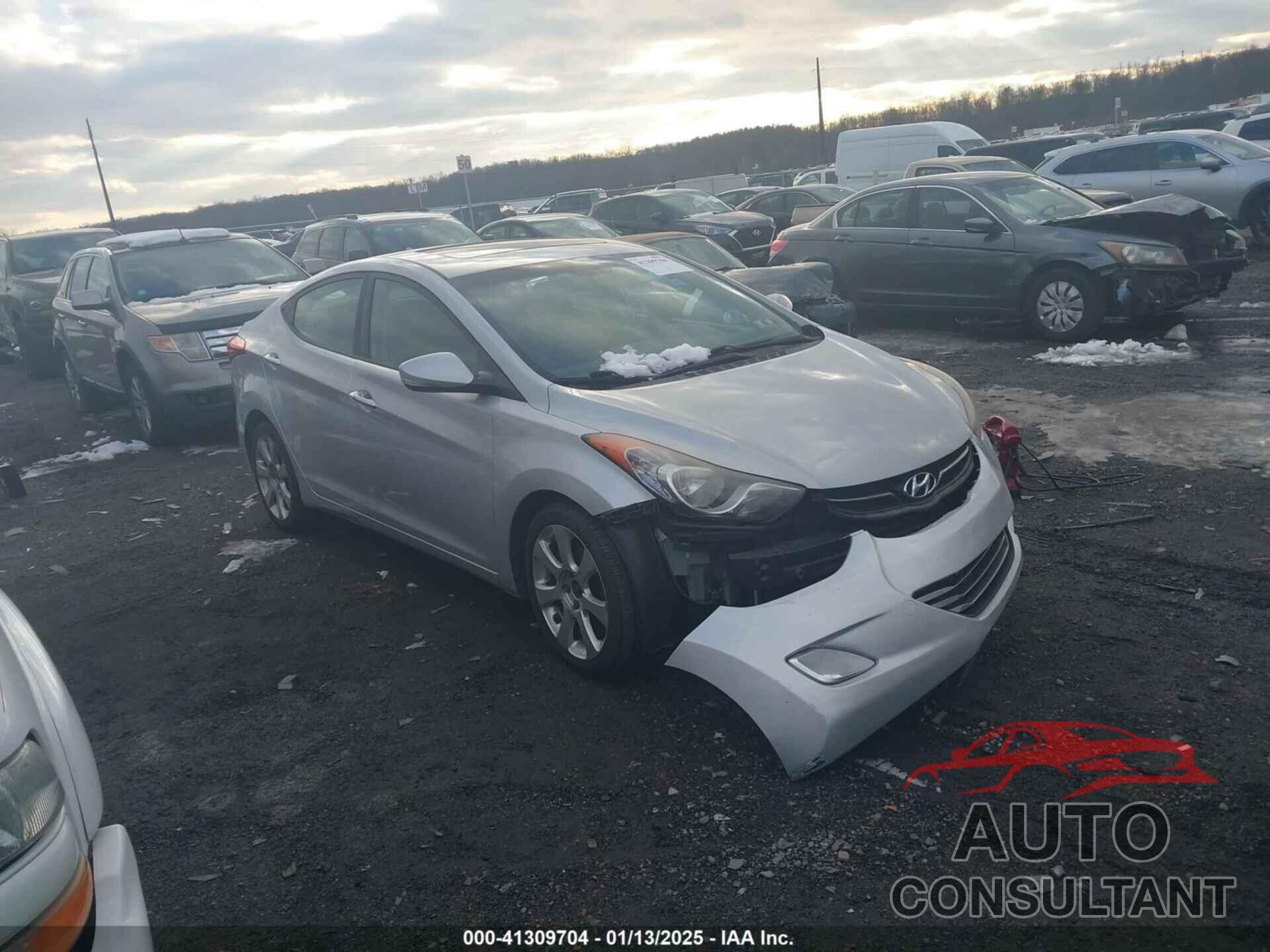 HYUNDAI ELANTRA 2012 - KMHDH4AE0CU288574