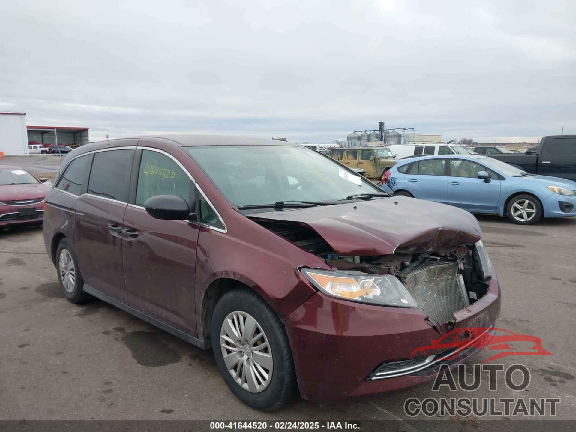 HONDA ODYSSEY 2016 - 5FNRL5H27GB135909