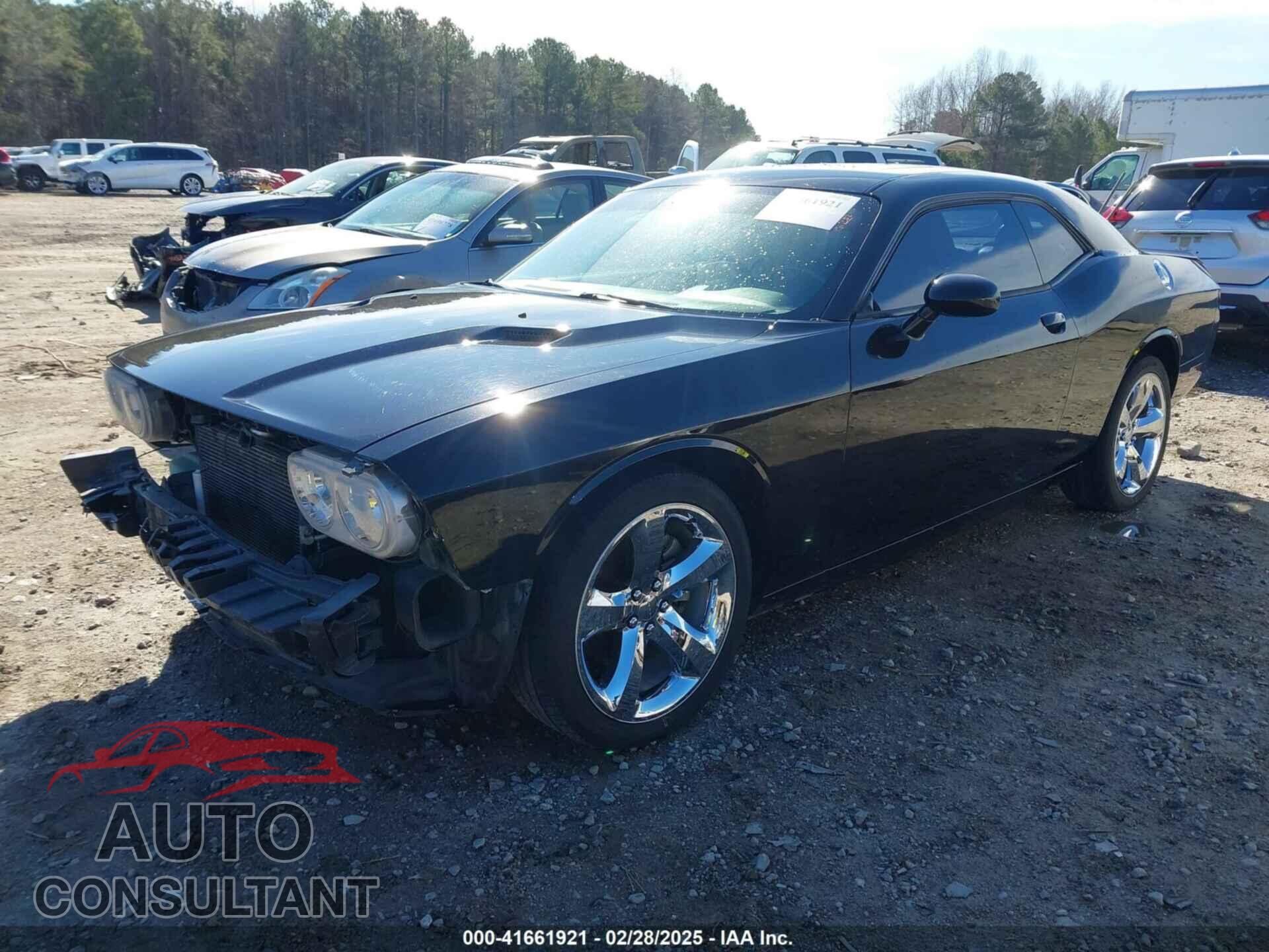 DODGE CHALLENGER 2012 - 2C3CDYAG3CH196337