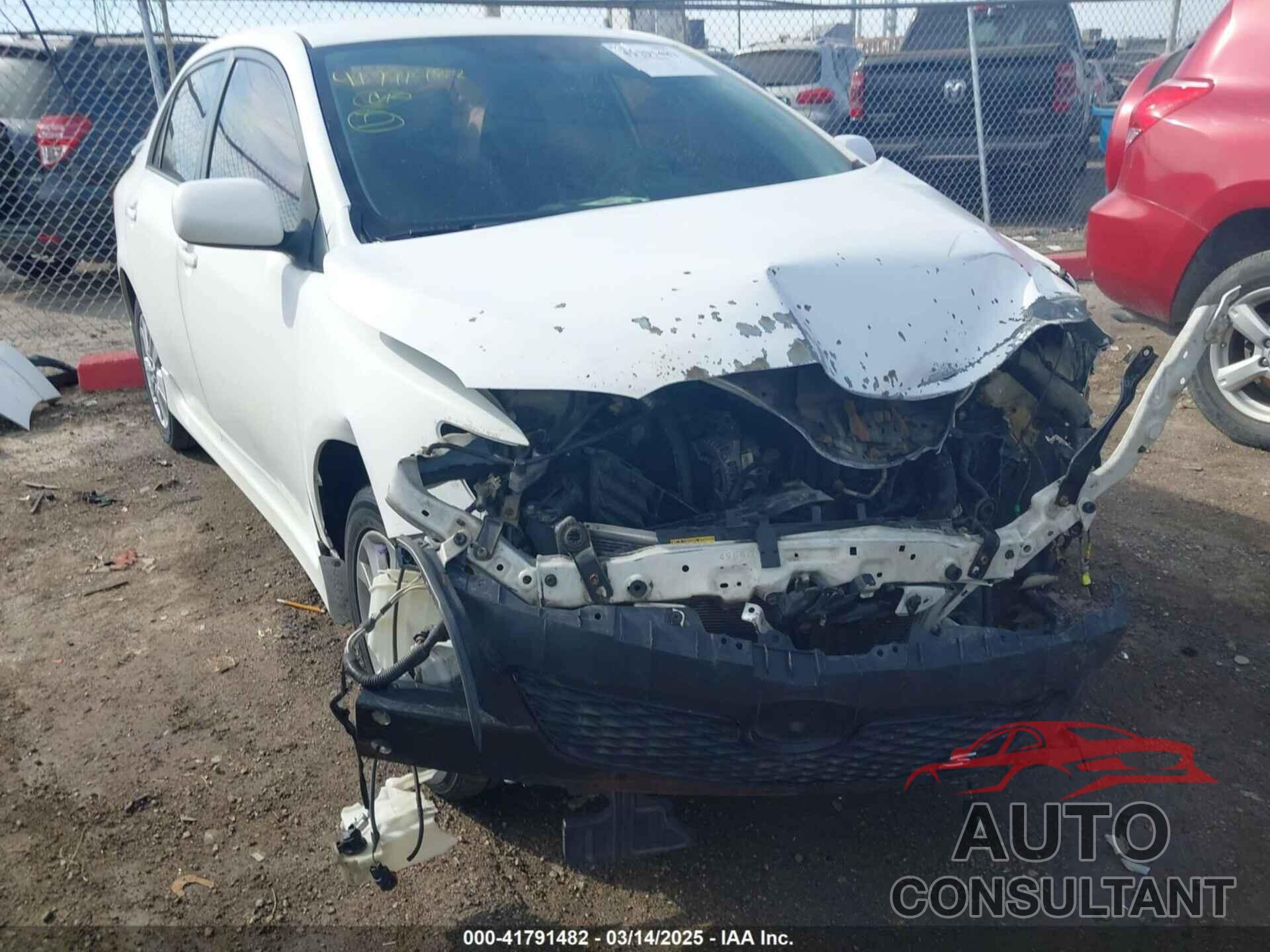 TOYOTA COROLLA 2010 - 1NXBU4EE9AZ169867